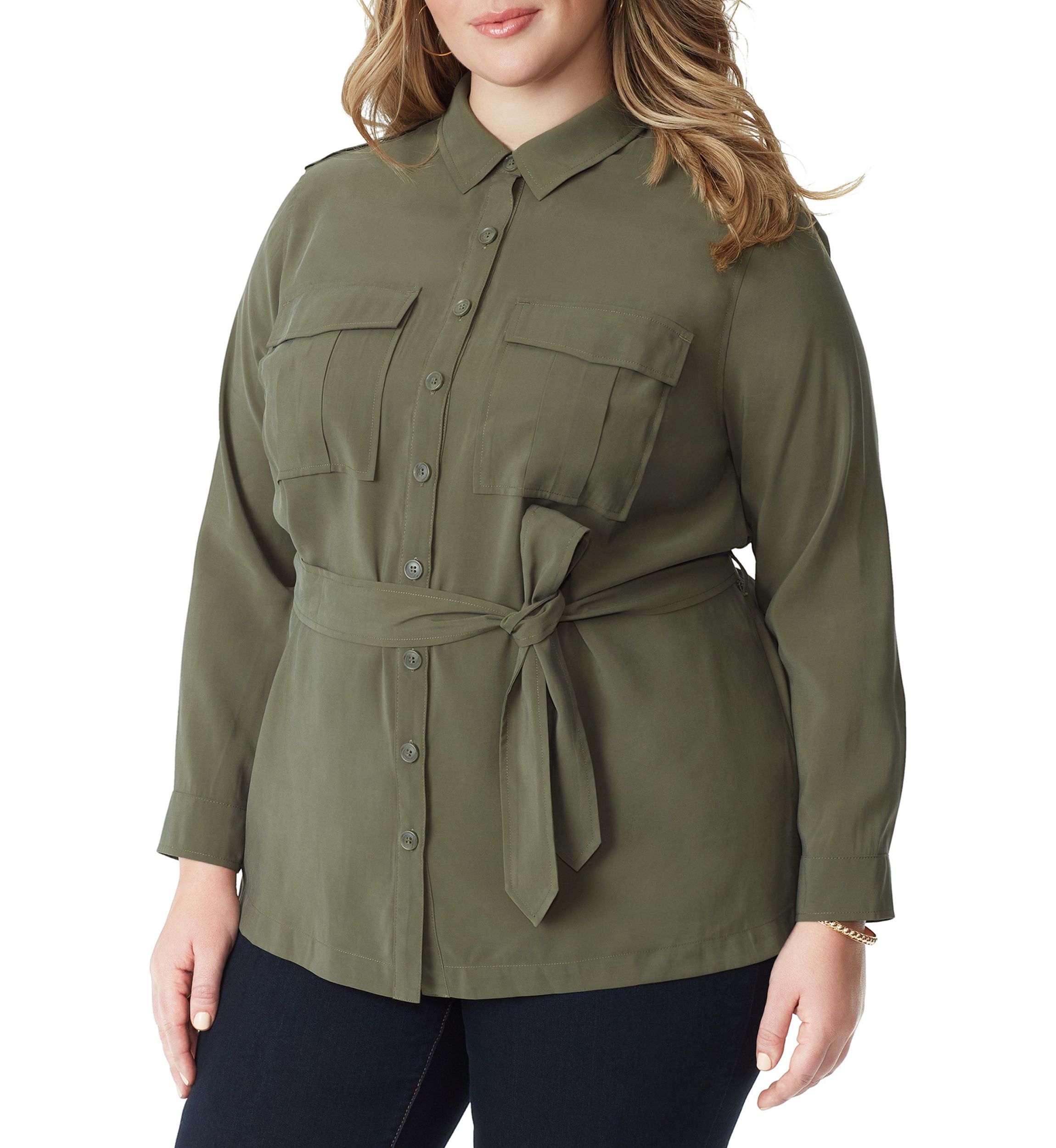 Plus Size Jessa Safari Jacket
