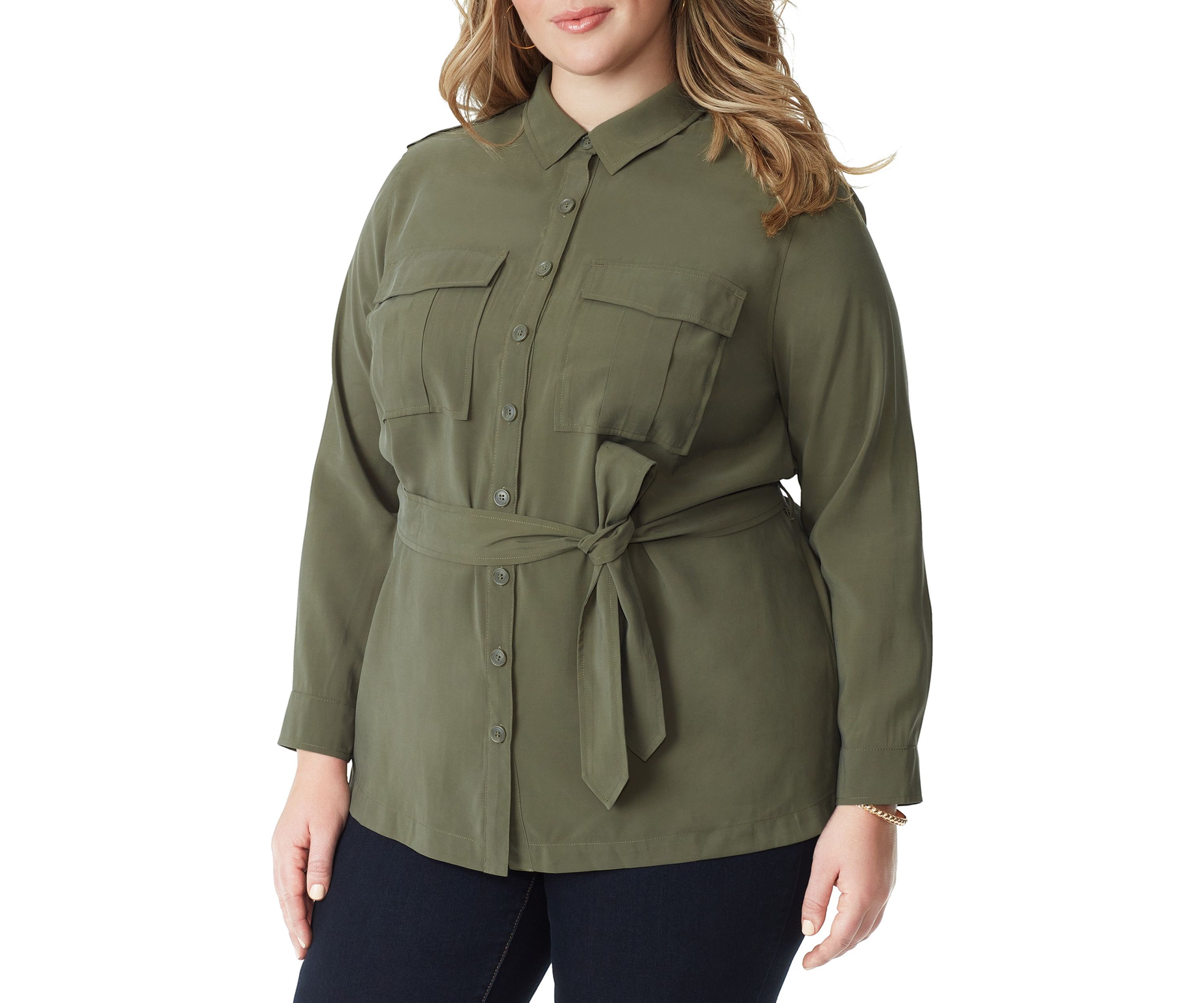 Plus Size Jessa Safari Jacket