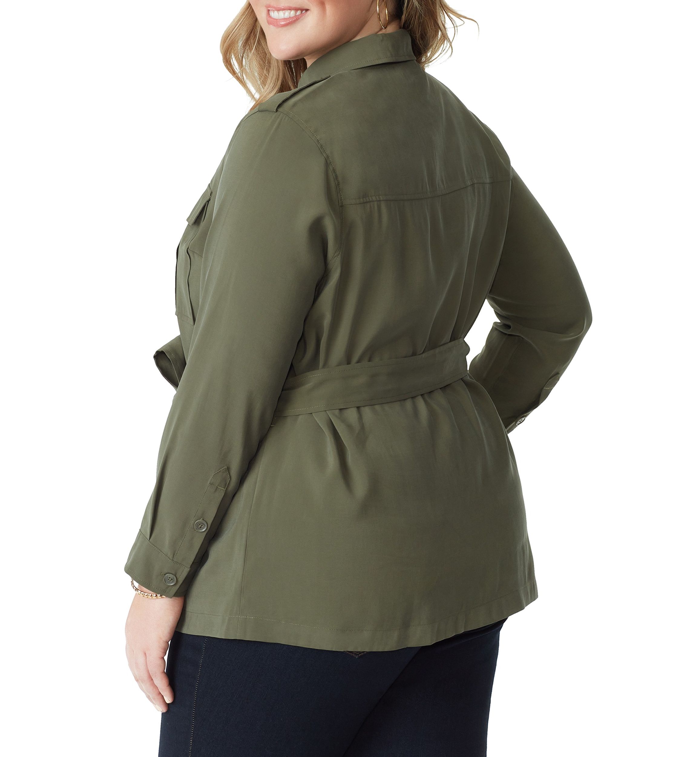 Plus Size Jessa Safari Jacket