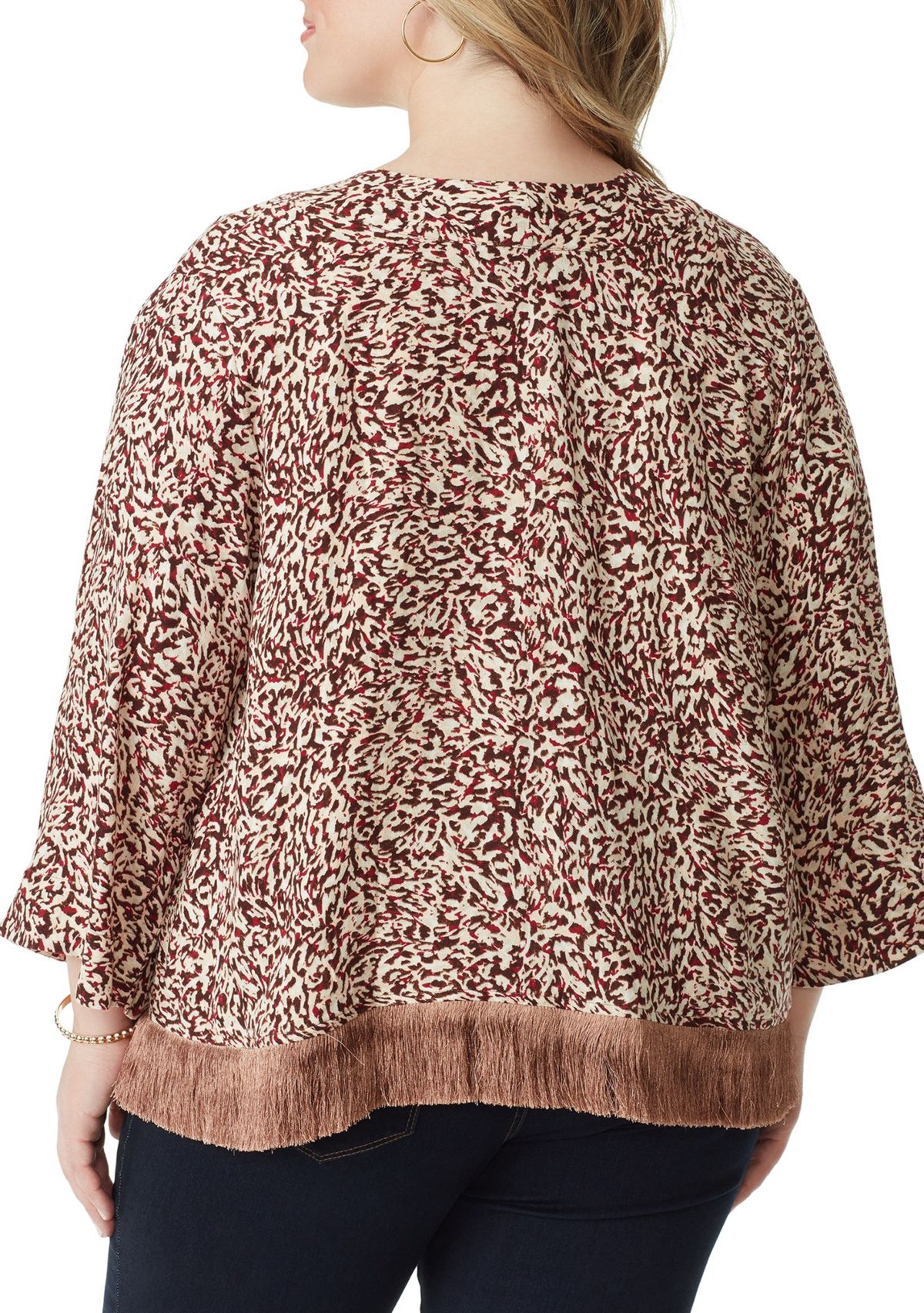 Plus Size Anya Cropped Duster