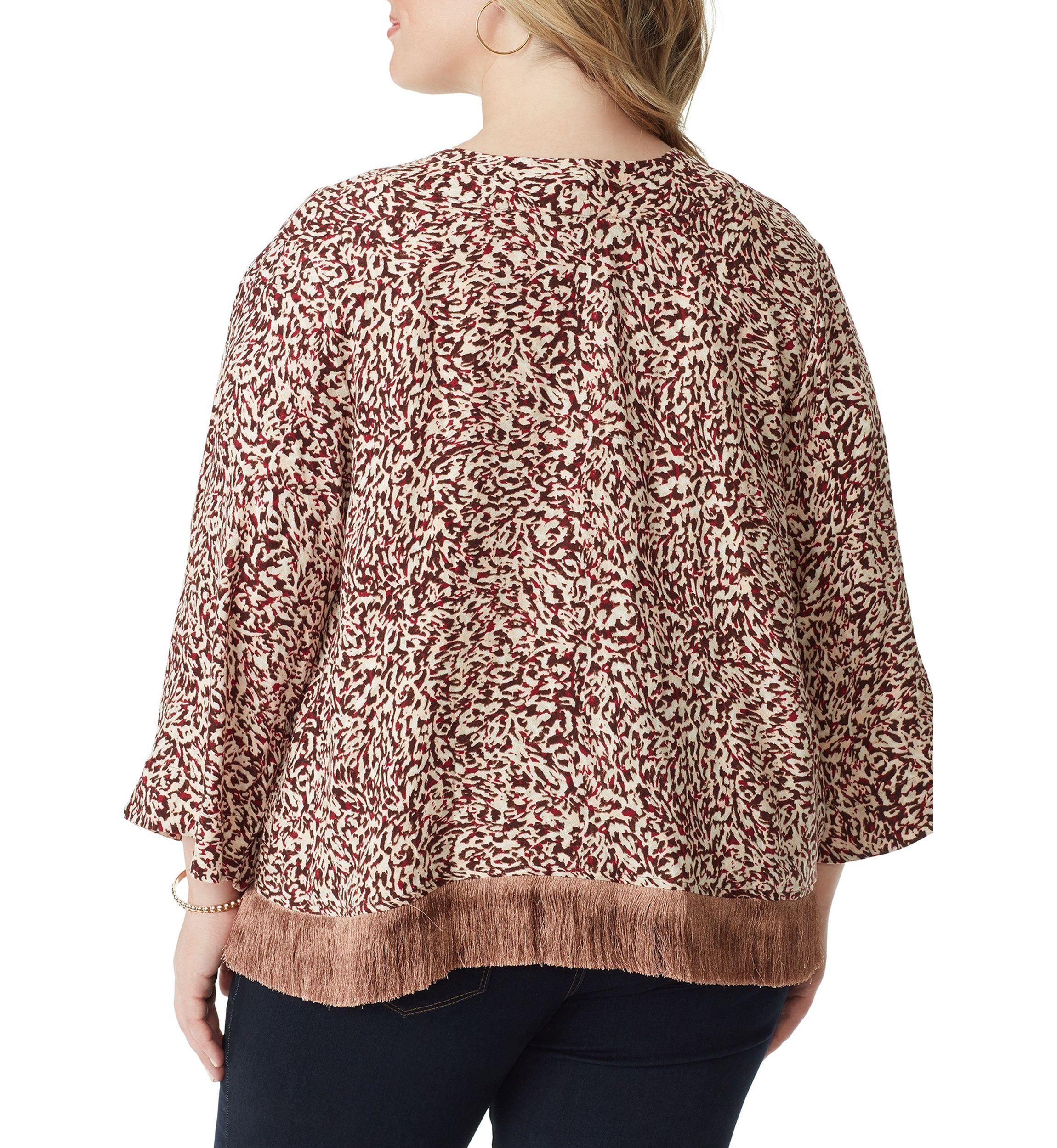 Plus Size Anya Cropped Duster