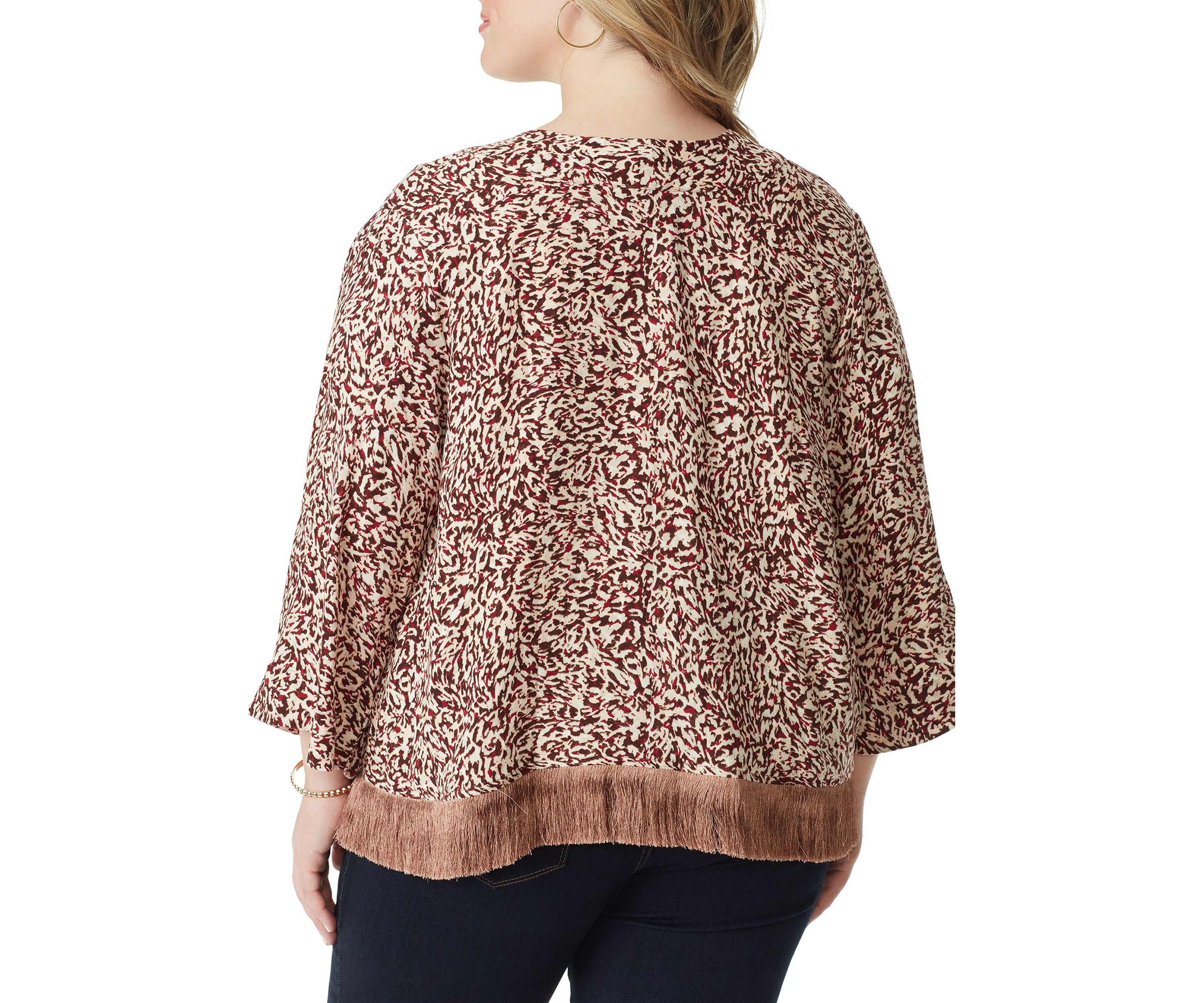Plus Size Anya Cropped Duster