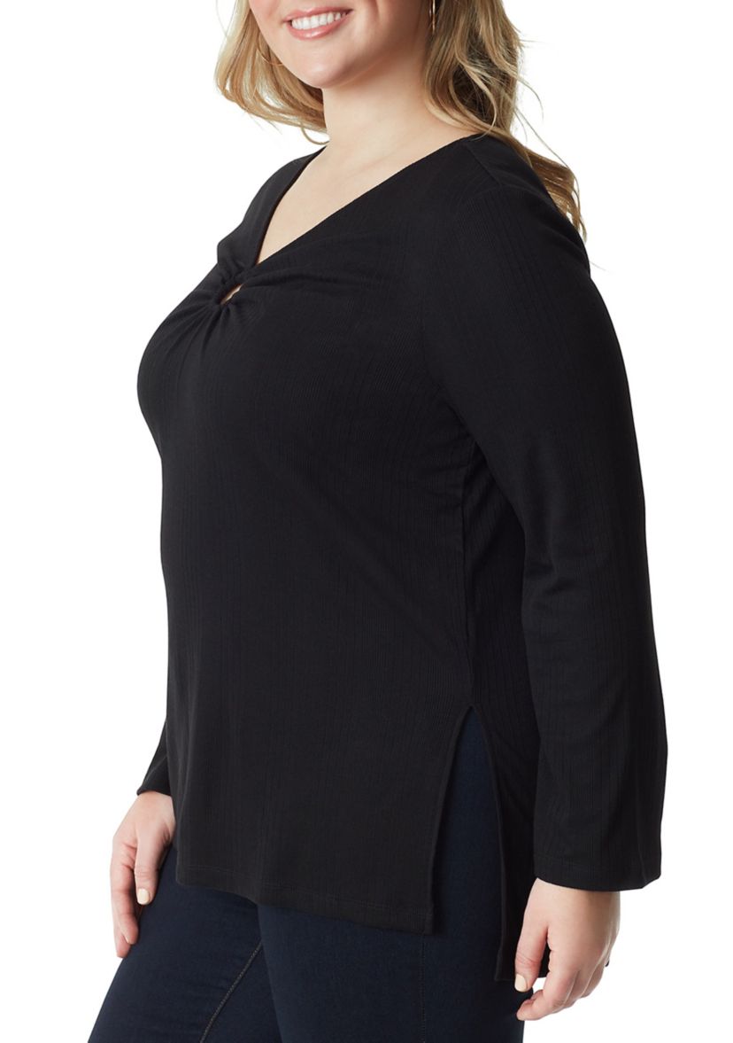 Plus Size Jasleen Knit Tunic otp