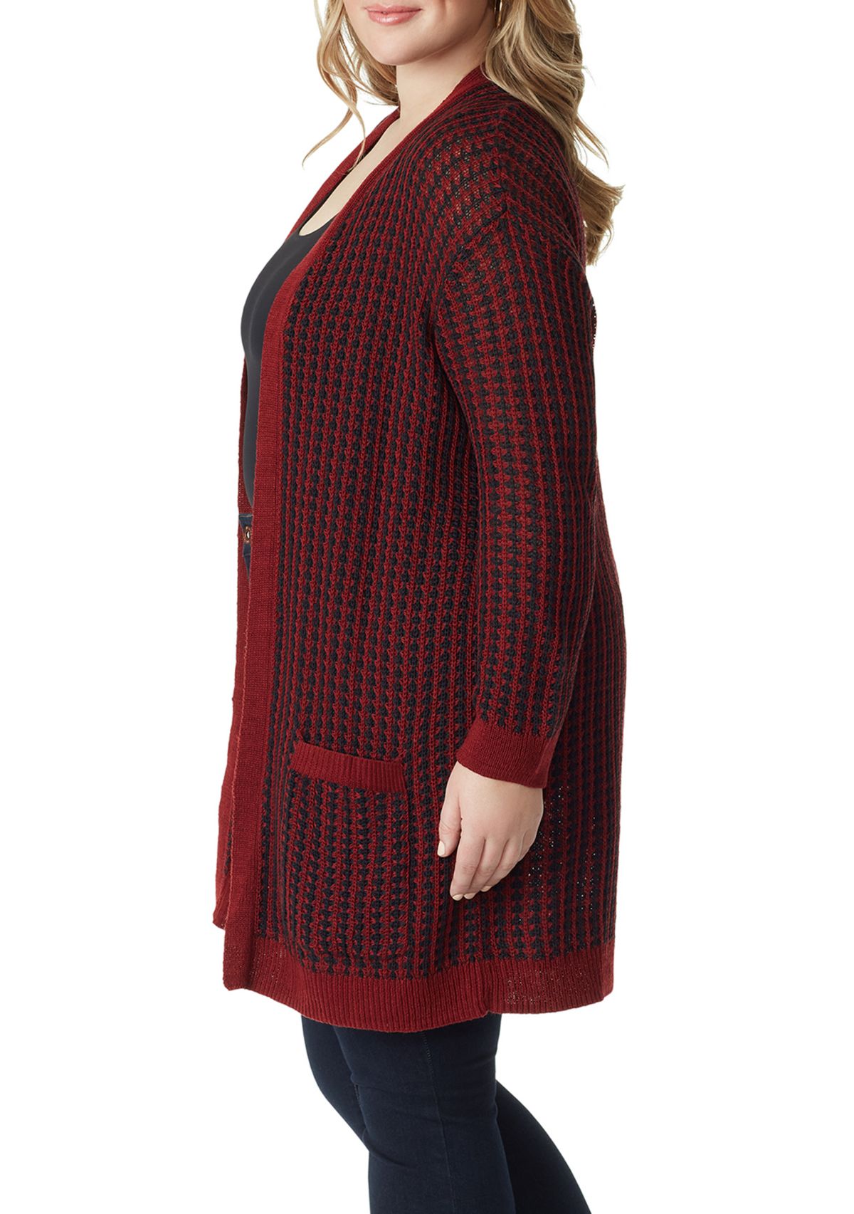 Plus Size Open Cardi Sterling Sweater