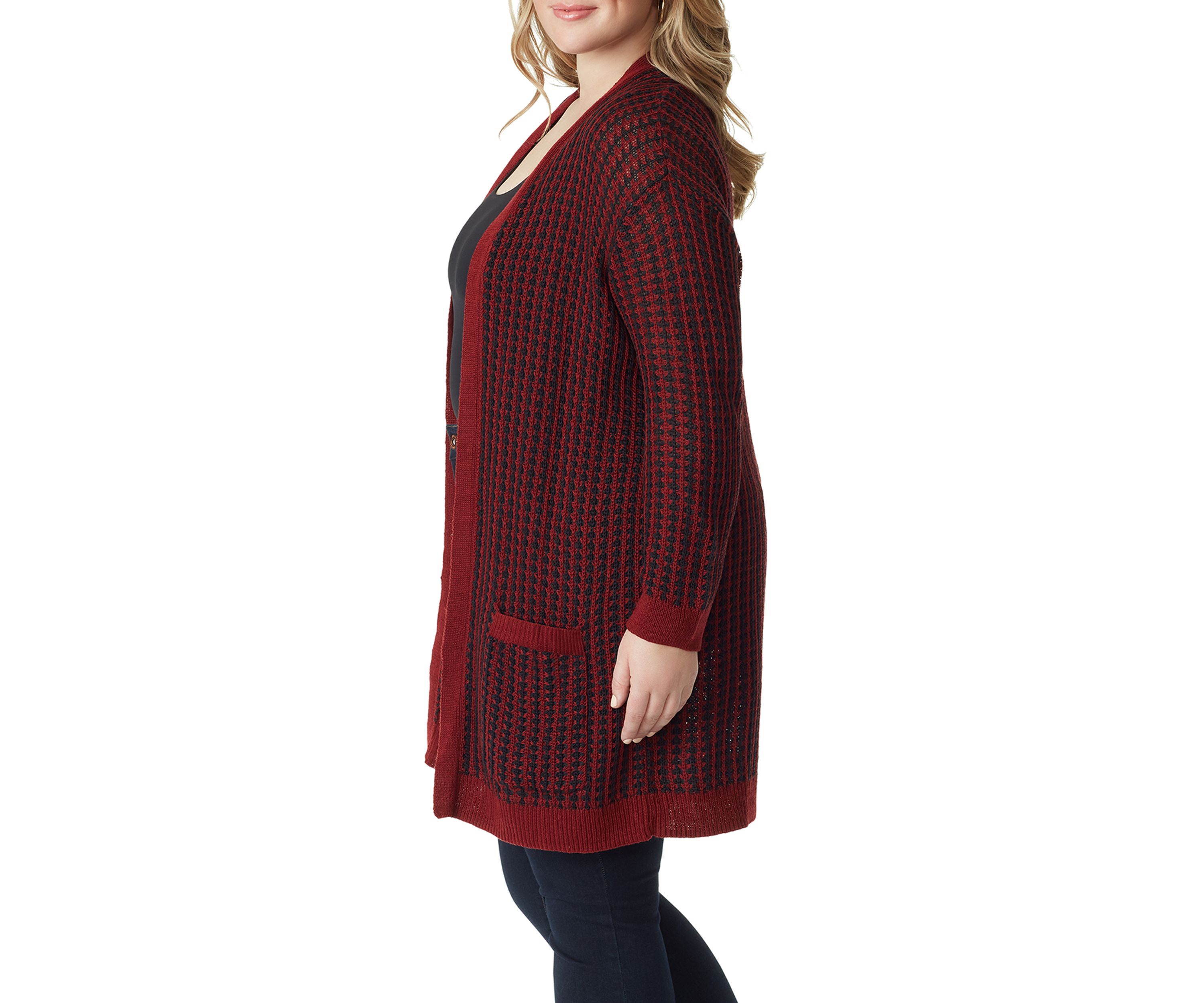 Plus Size Open Cardi Sterling Sweater