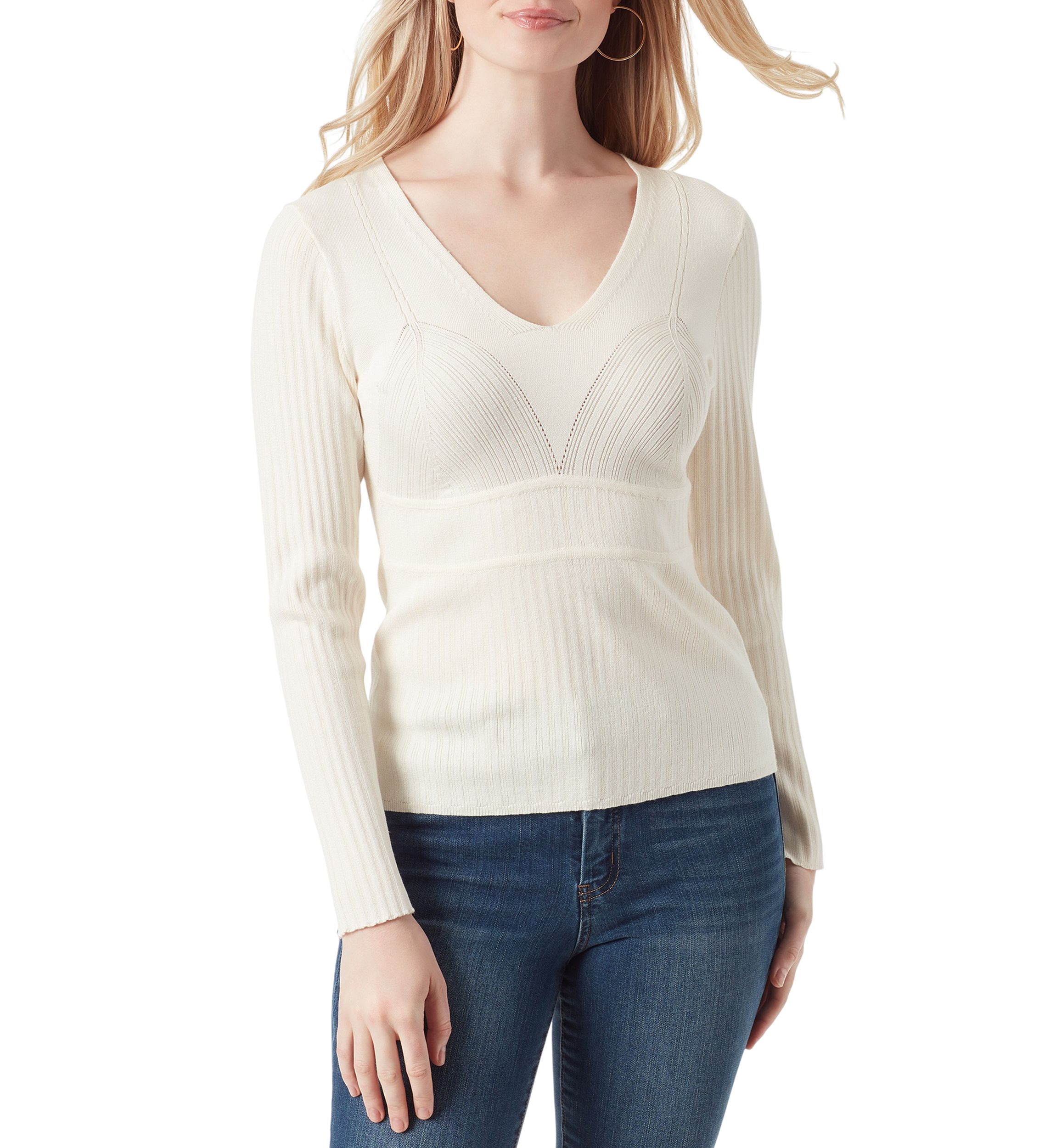 Adrielle Long Sleeve Knit Top