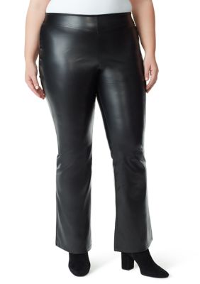 Jessica Simpson Women's Plus Size Pull On Flare Jeans