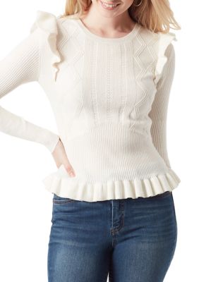 Jessica Simpson Women's Skye Sweater, XL