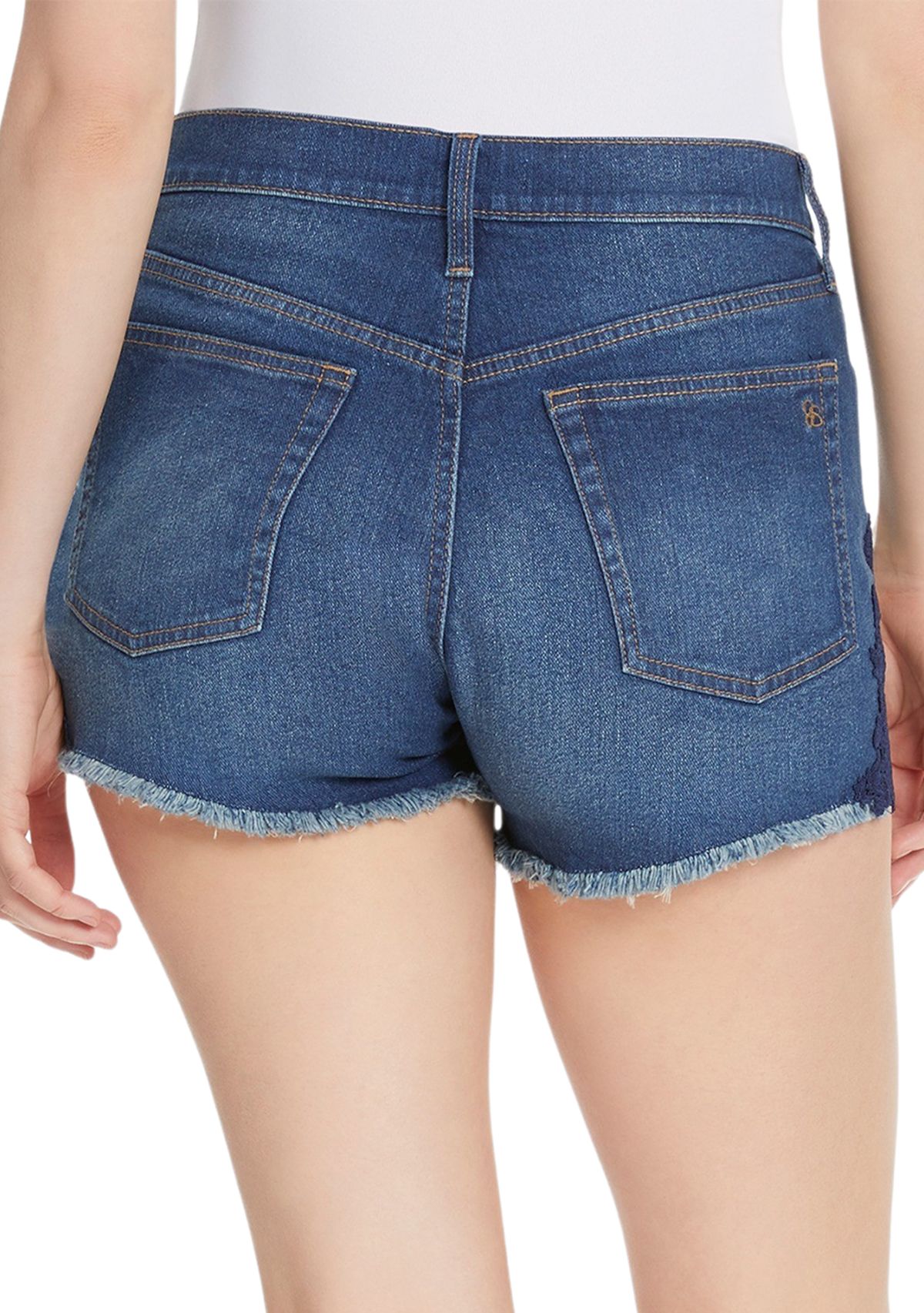 Womens Embellished Shorts