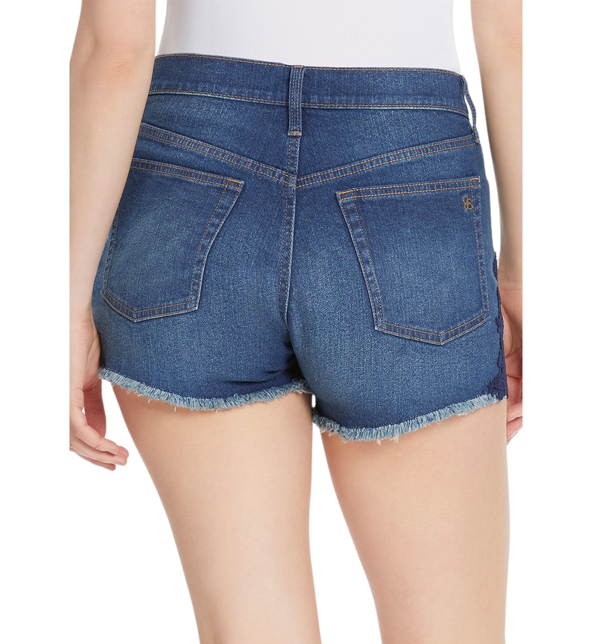 Womens Embellished Shorts