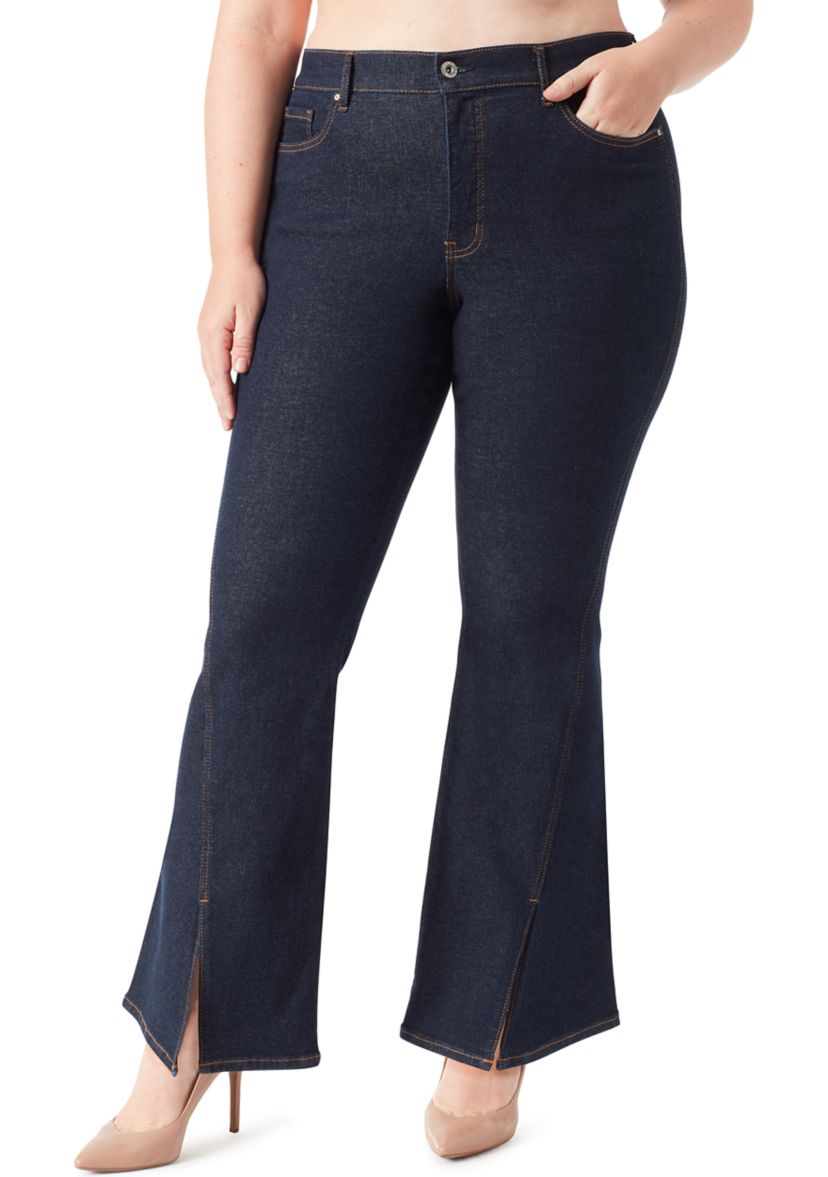 Plus Size Charmed Flare Jeans 