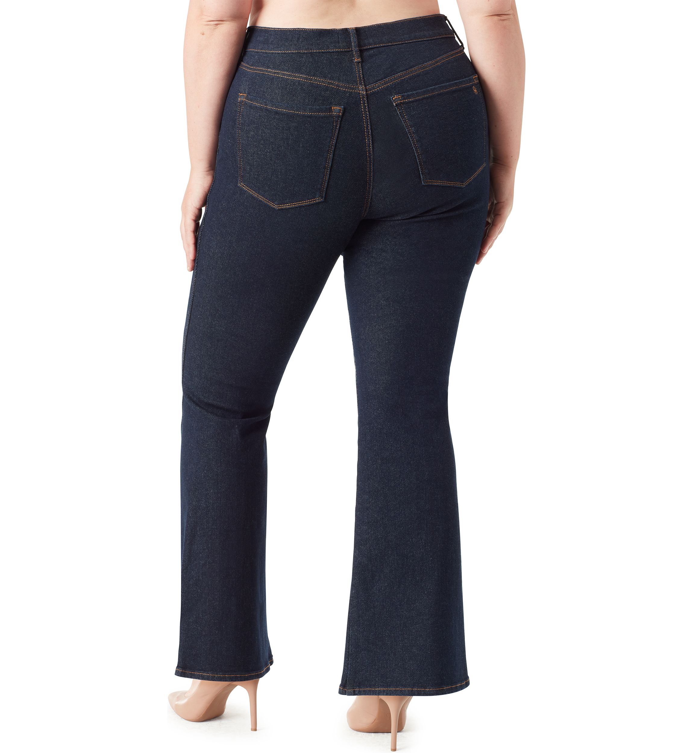 Plus Size Charmed Flare Jeans 