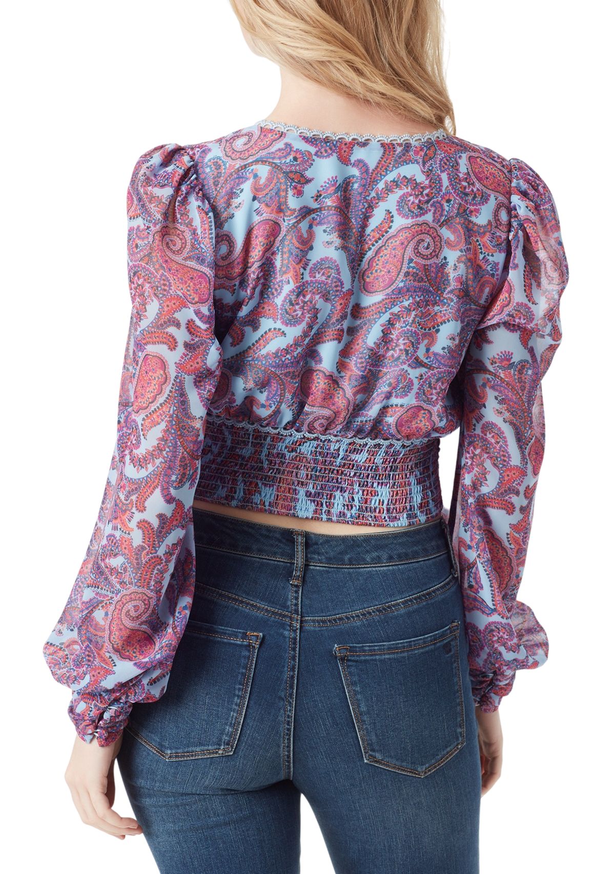 Laira Printed Woven Top 