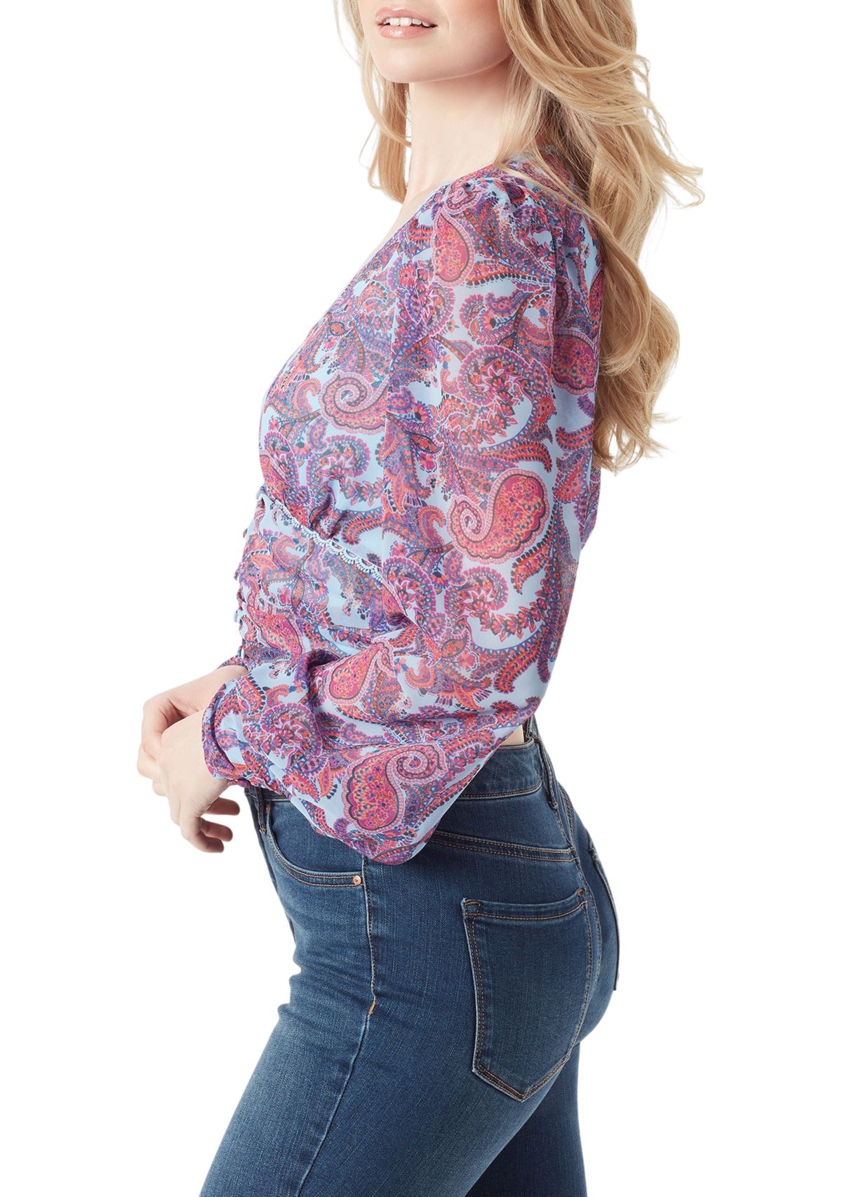 Laira Printed Woven Top 