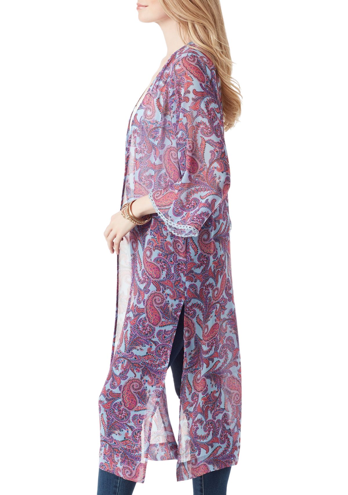 Blakely Printed Kimono
