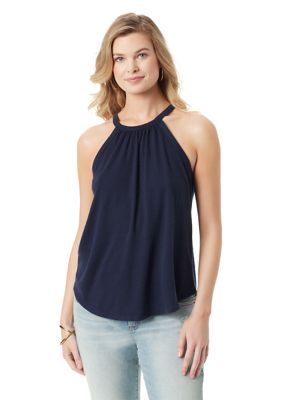 Jessica Simpson Women's Nyre Sleeveless Halter Knit Top, XS