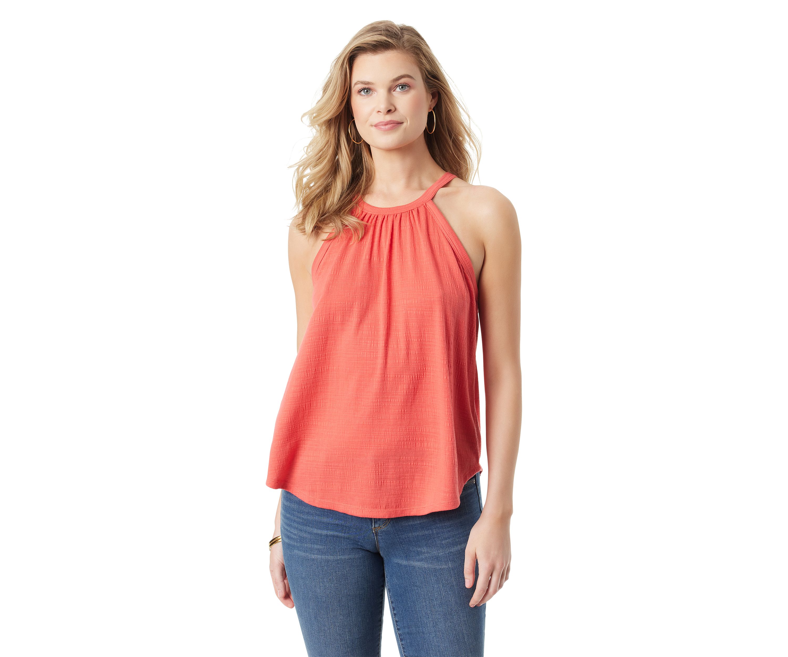 Nyre Sleeveless Halter Knit Top