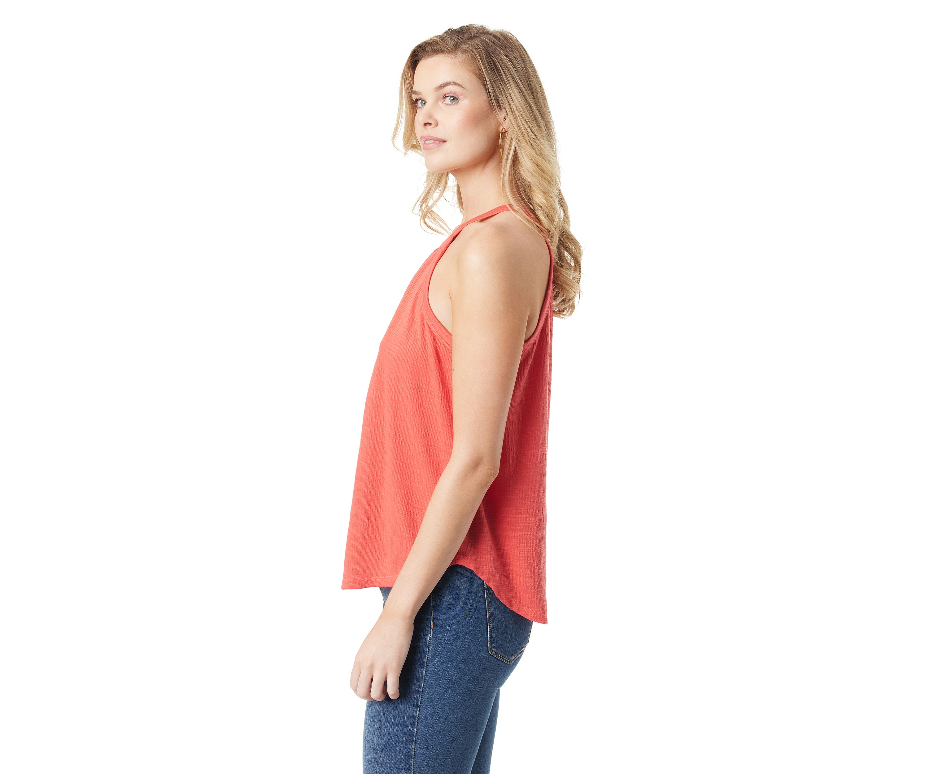 Nyre Sleeveless Halter Knit Top