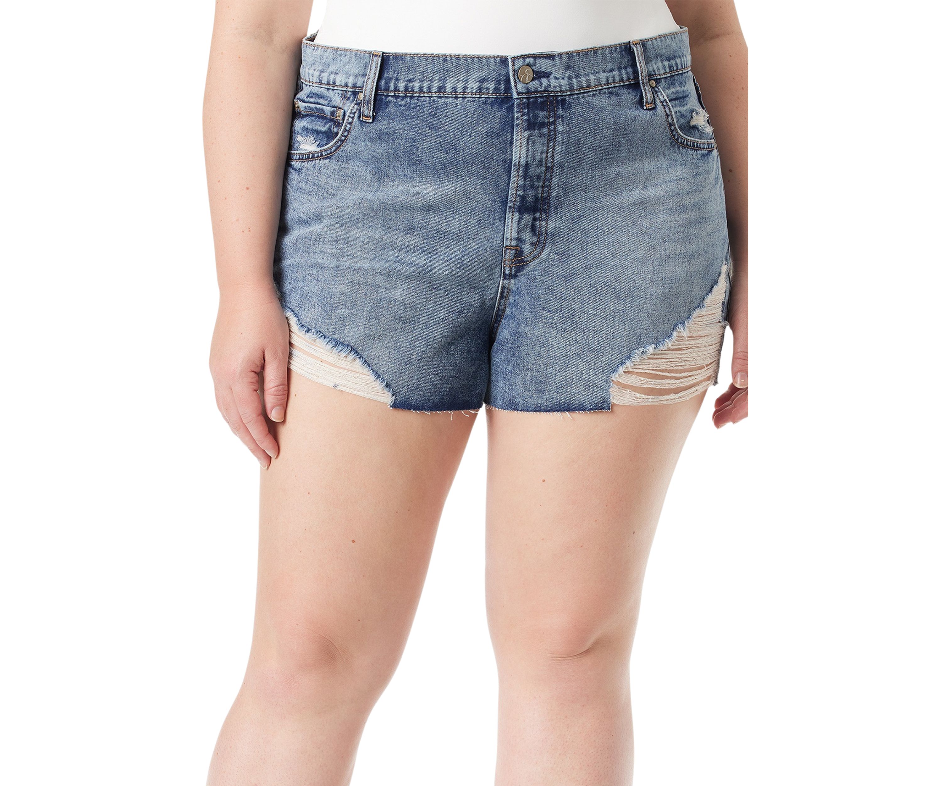Plus Size Hug Me Shorts