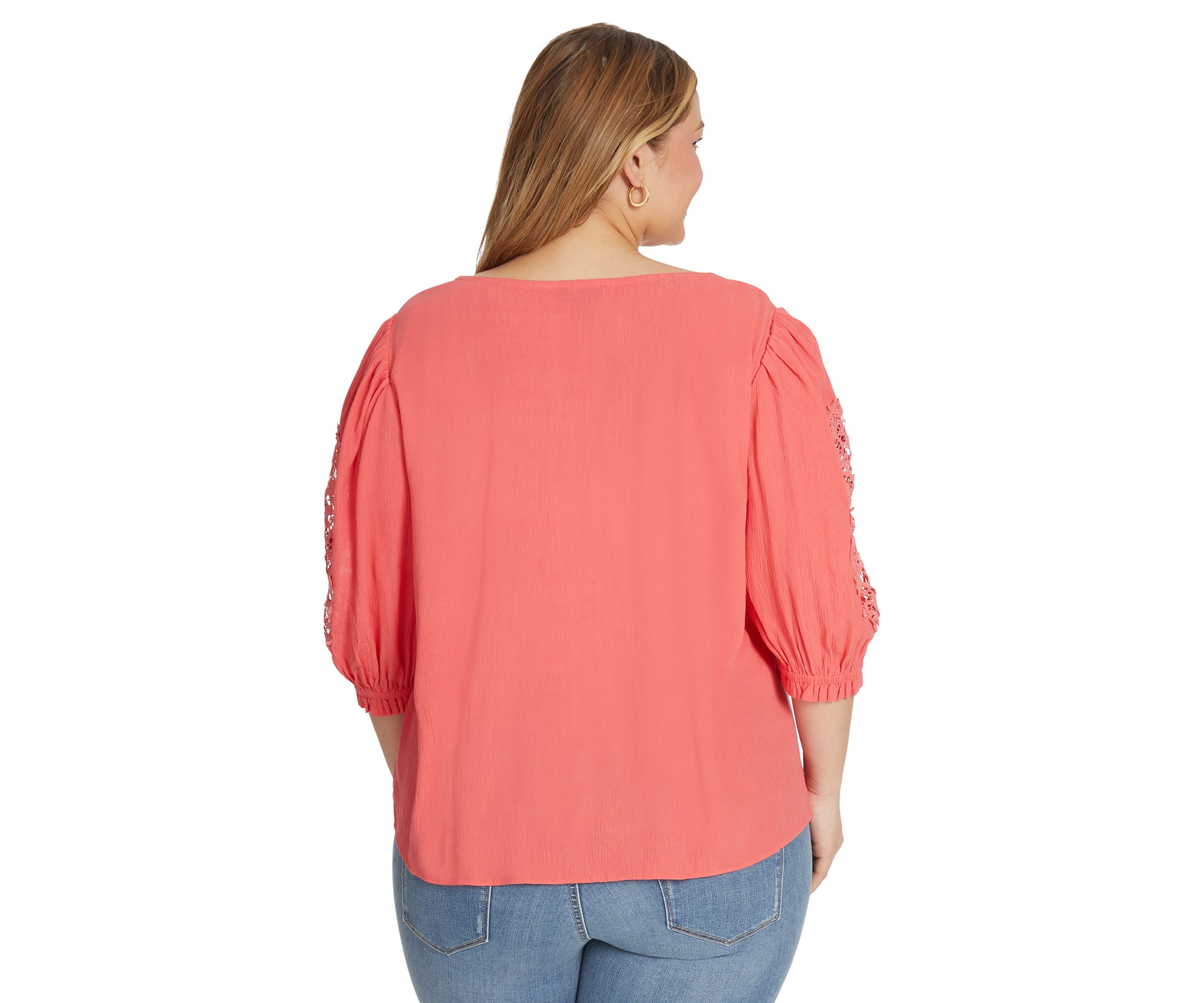 Plus Size Sibyl Woven Top