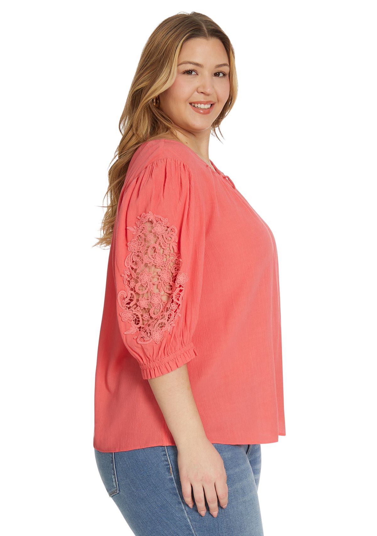 Plus Size Sibyl Woven Top