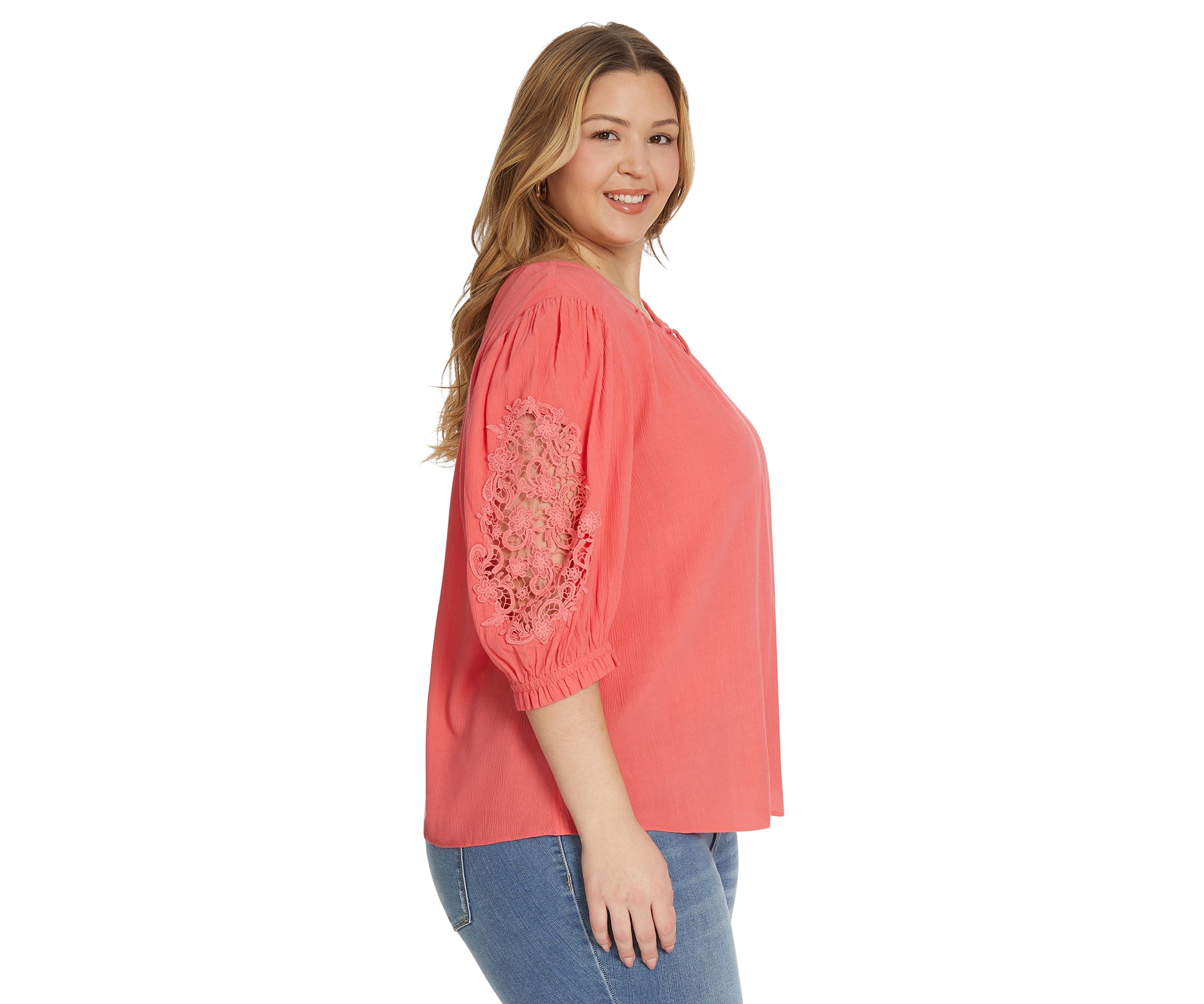 Plus Size Sibyl Woven Top