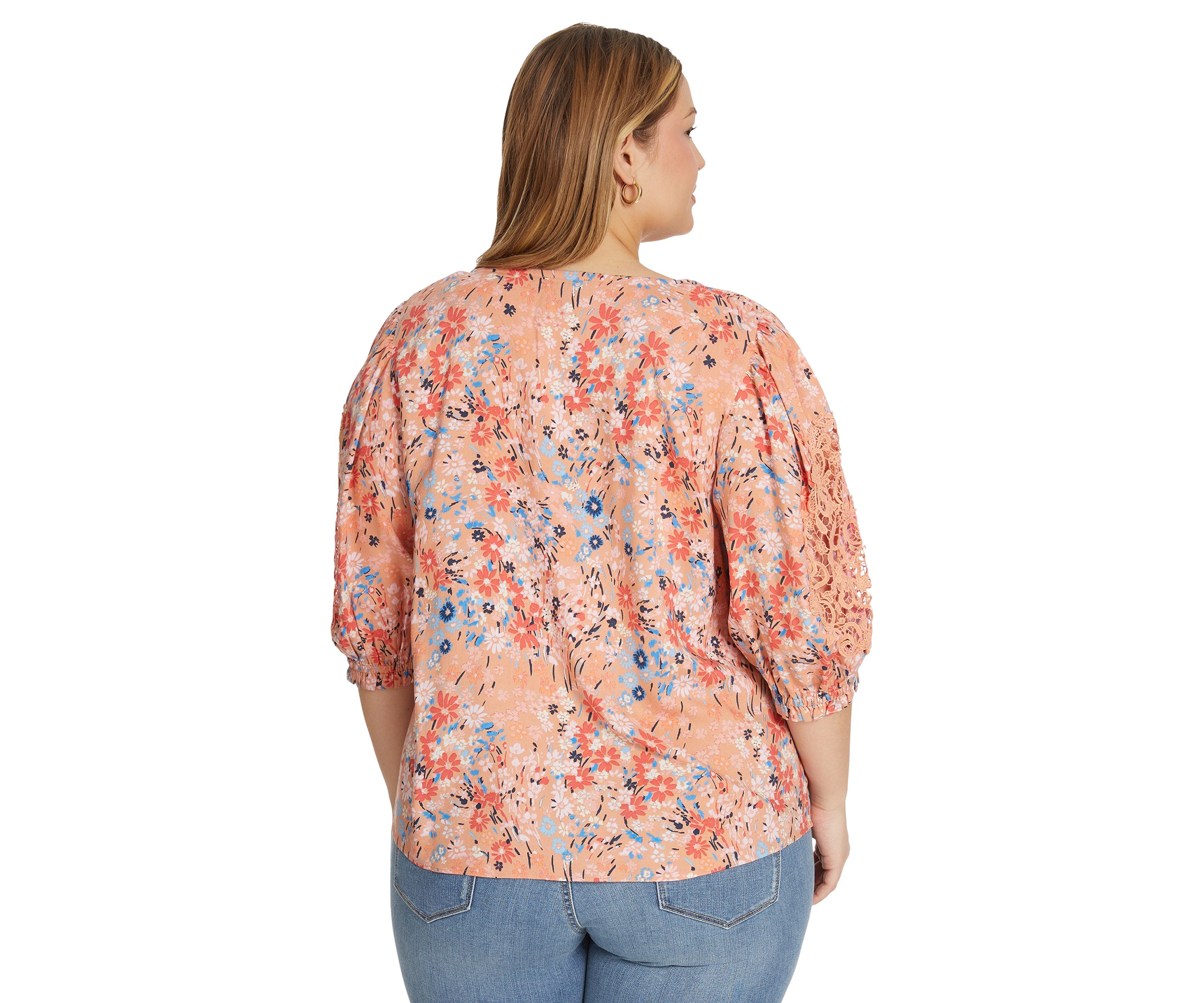   Plus Size Sibyl Woven Top 