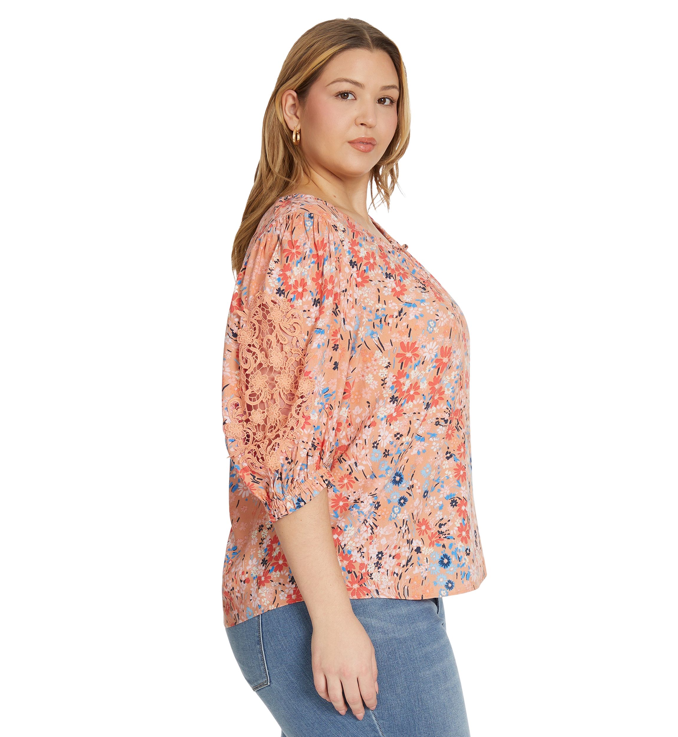   Plus Size Sibyl Woven Top 