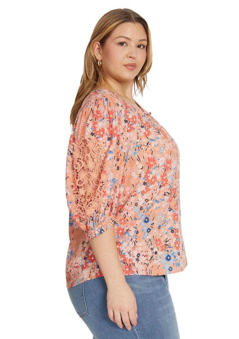   Plus Size Sibyl Woven Top 