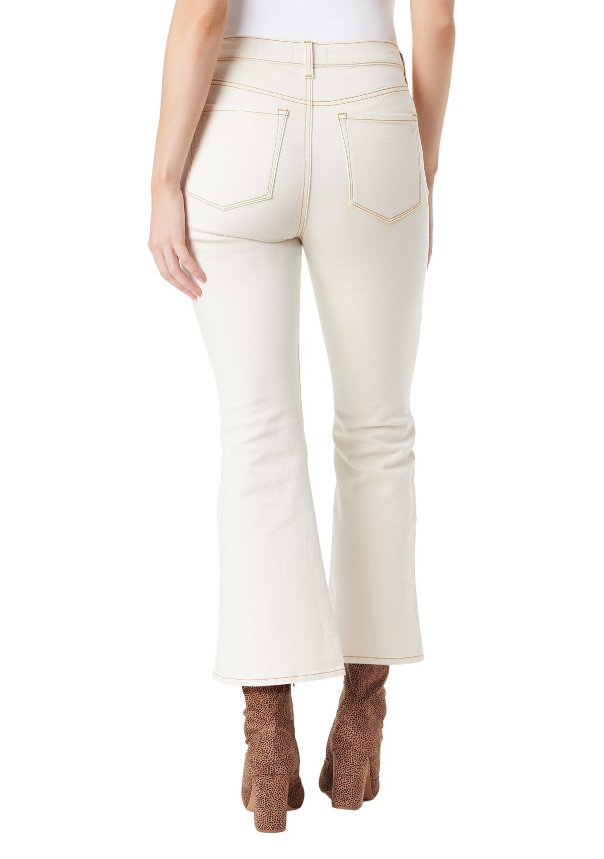 Womens Charmed Flare Ankle Jeans