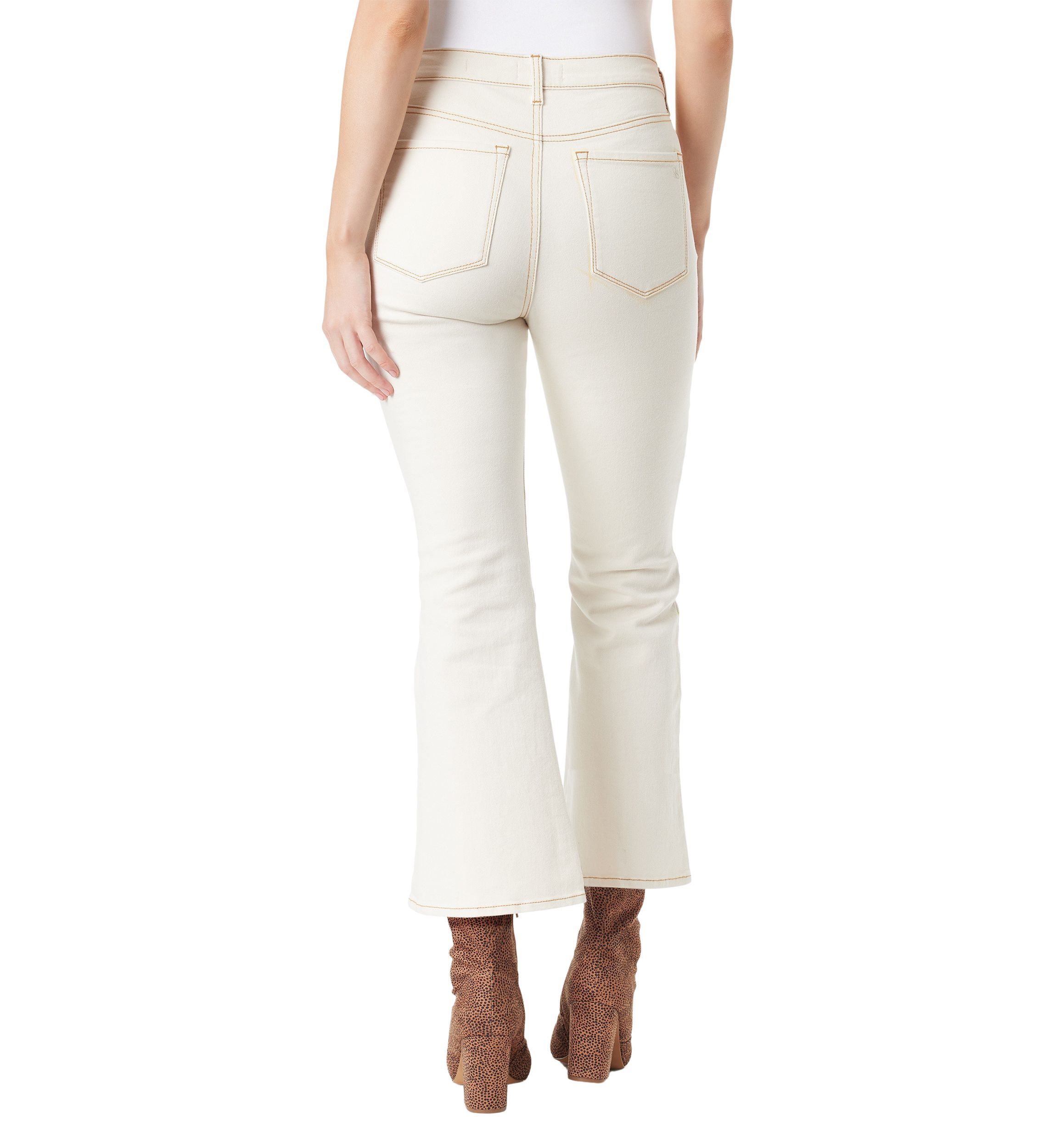 Womens Charmed Flare Ankle Jeans