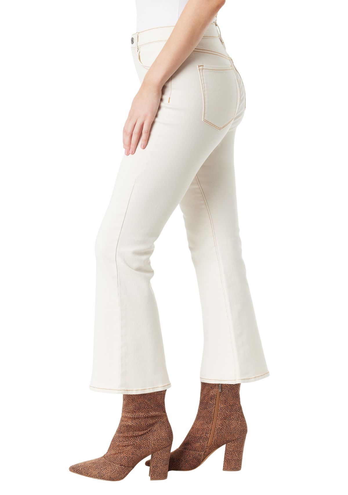 Womens Charmed Flare Ankle Jeans