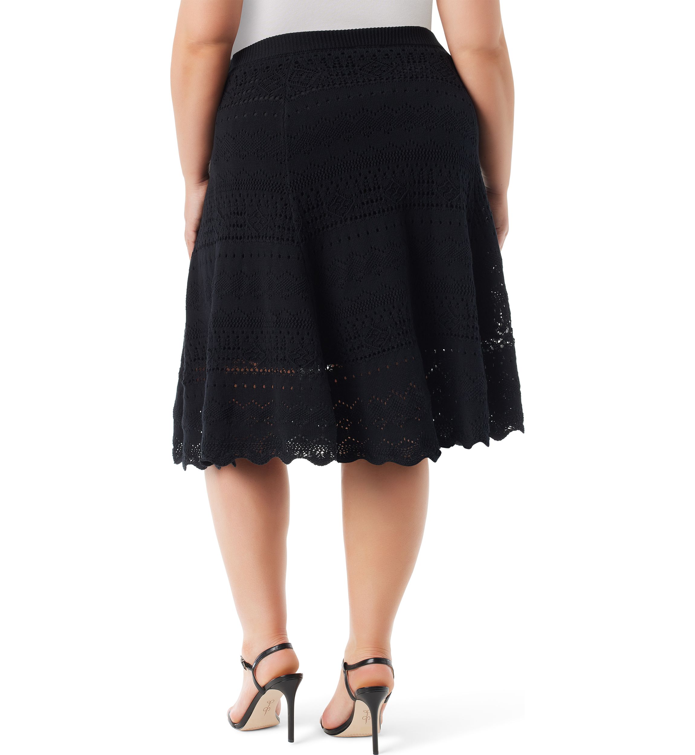 Plus Size Noji Knit Skirt