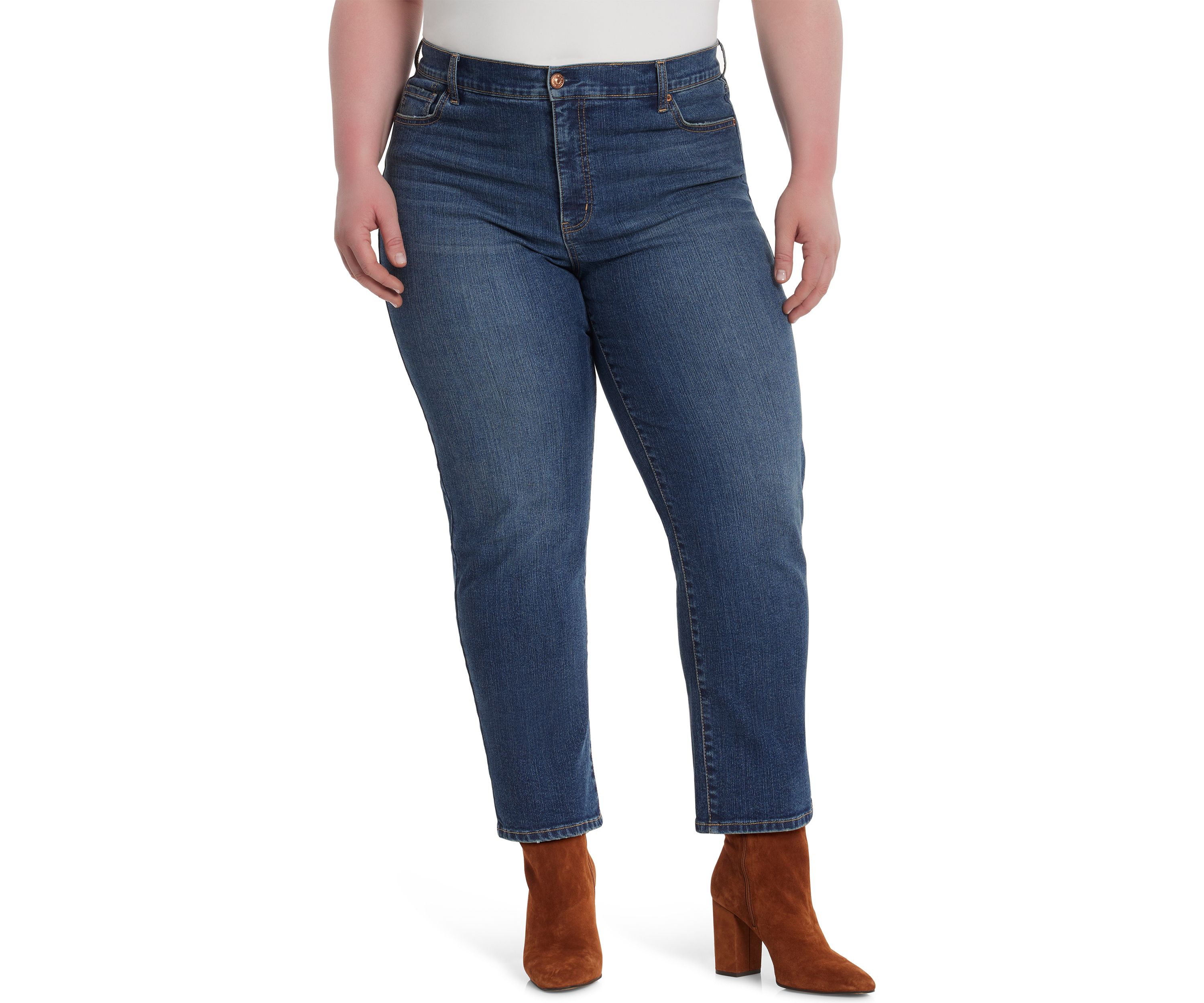 Plus Size Harmony Slim Jeans 