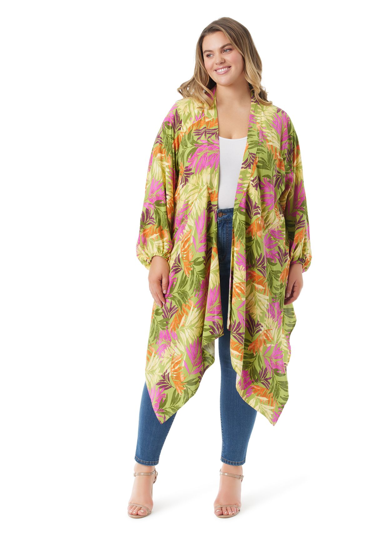 Plus Size Agnette Kimono