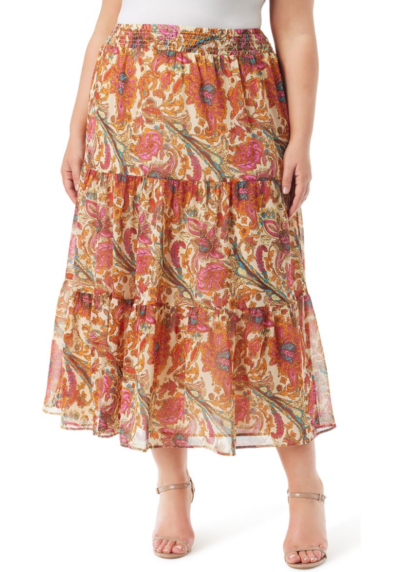Plus Size Sunita Maxi Skirt