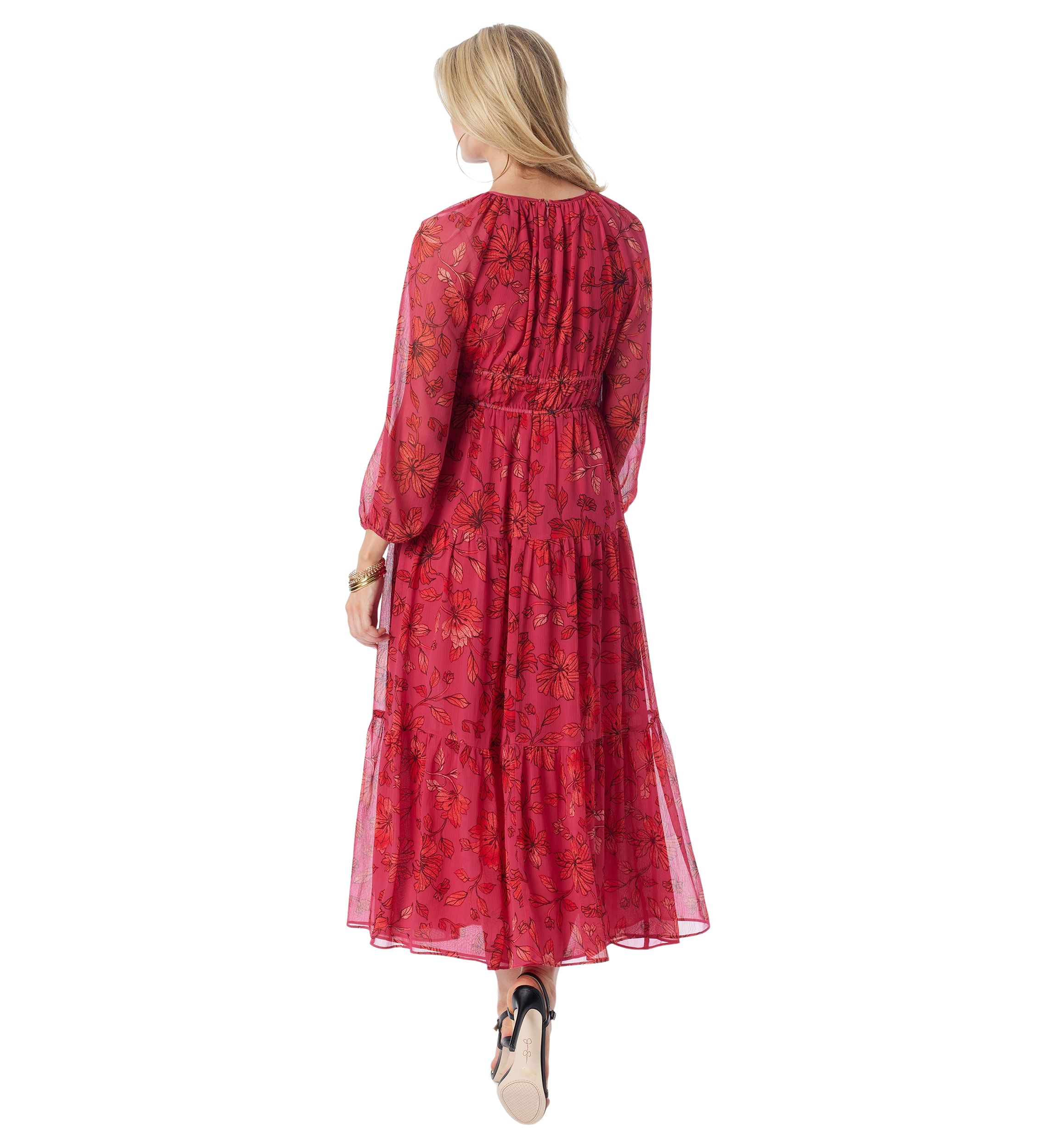 Sasha Long Sleeve Maxi Dress