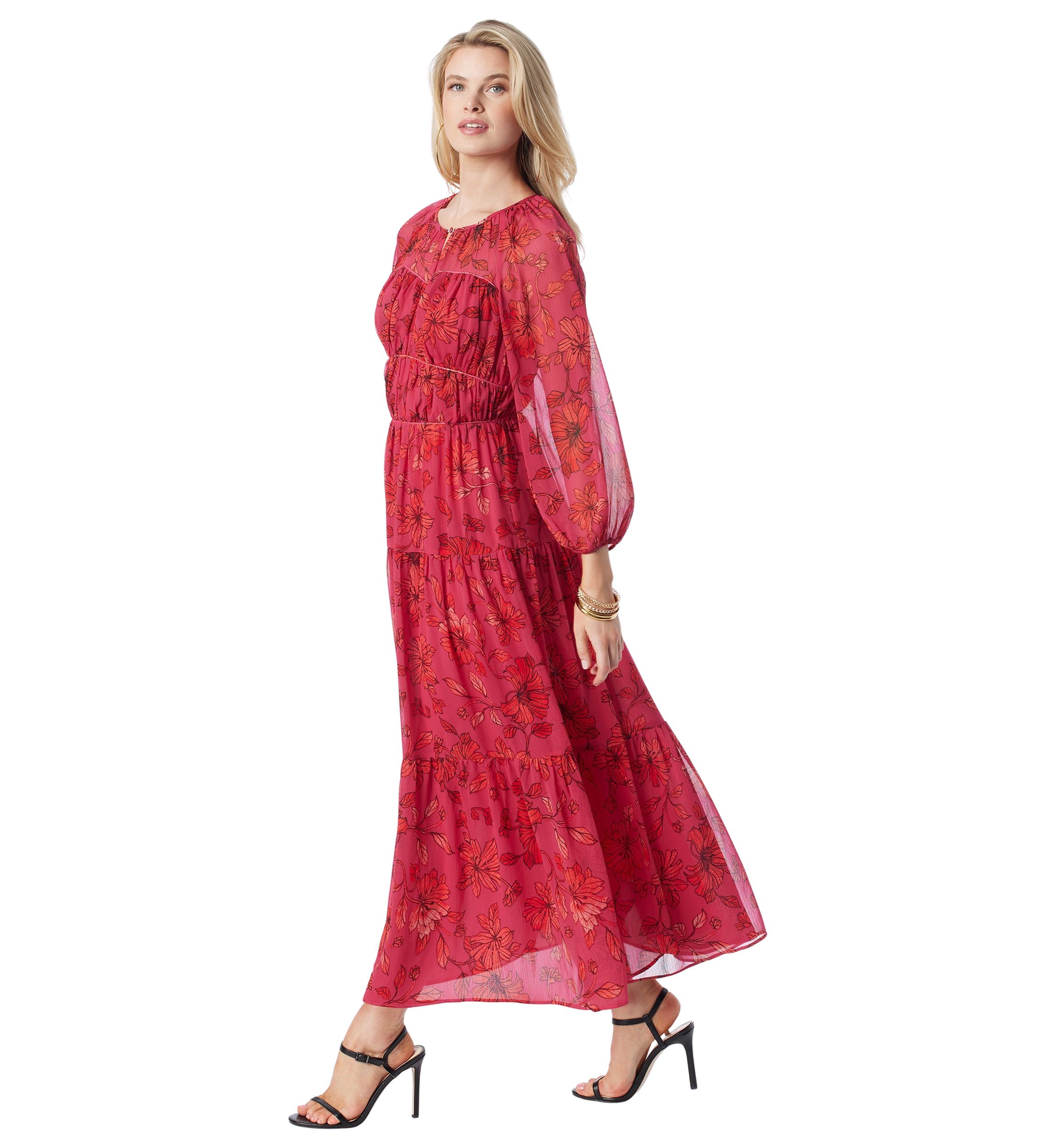 Sasha Long Sleeve Maxi Dress