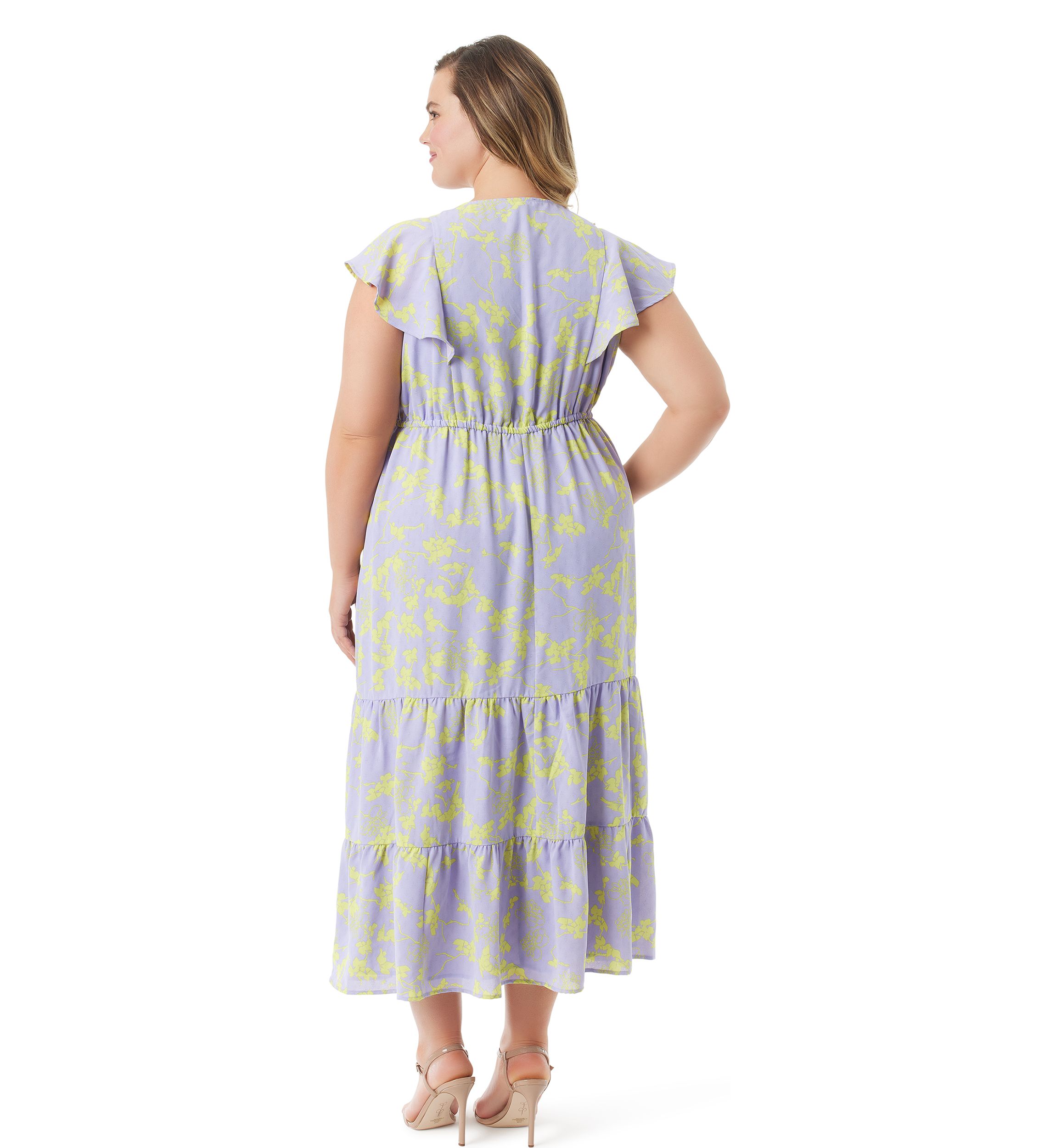 Plus Size Naomi Floral Dress