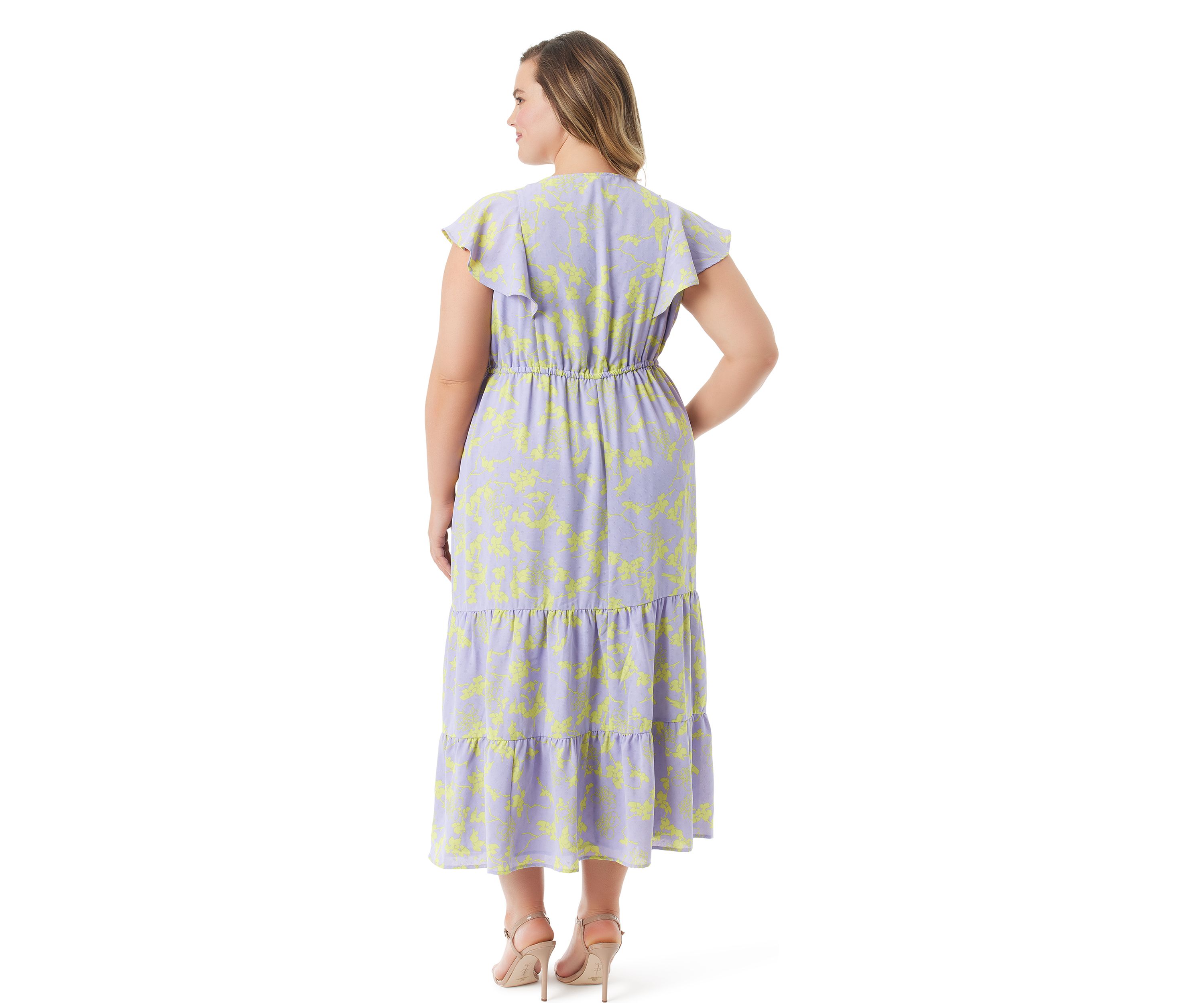 Plus Size Naomi Floral Dress