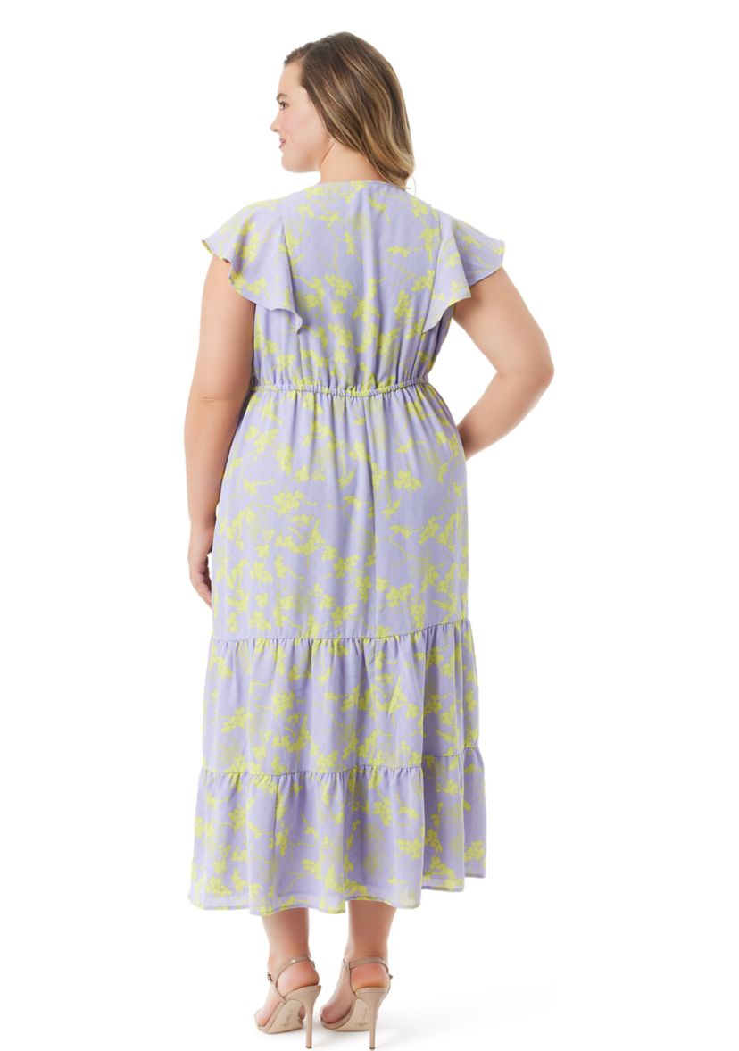 Plus Size Naomi Floral Dress