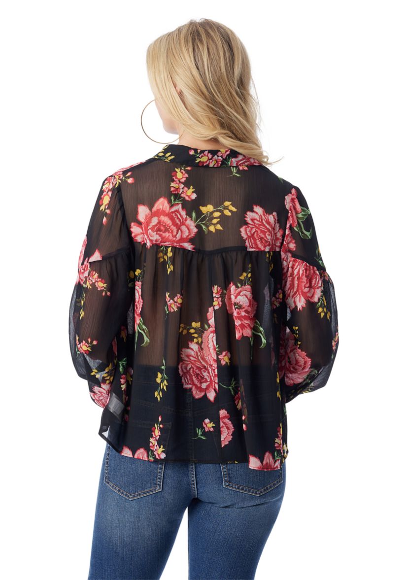 Womens Doris Chiffon Blouse 