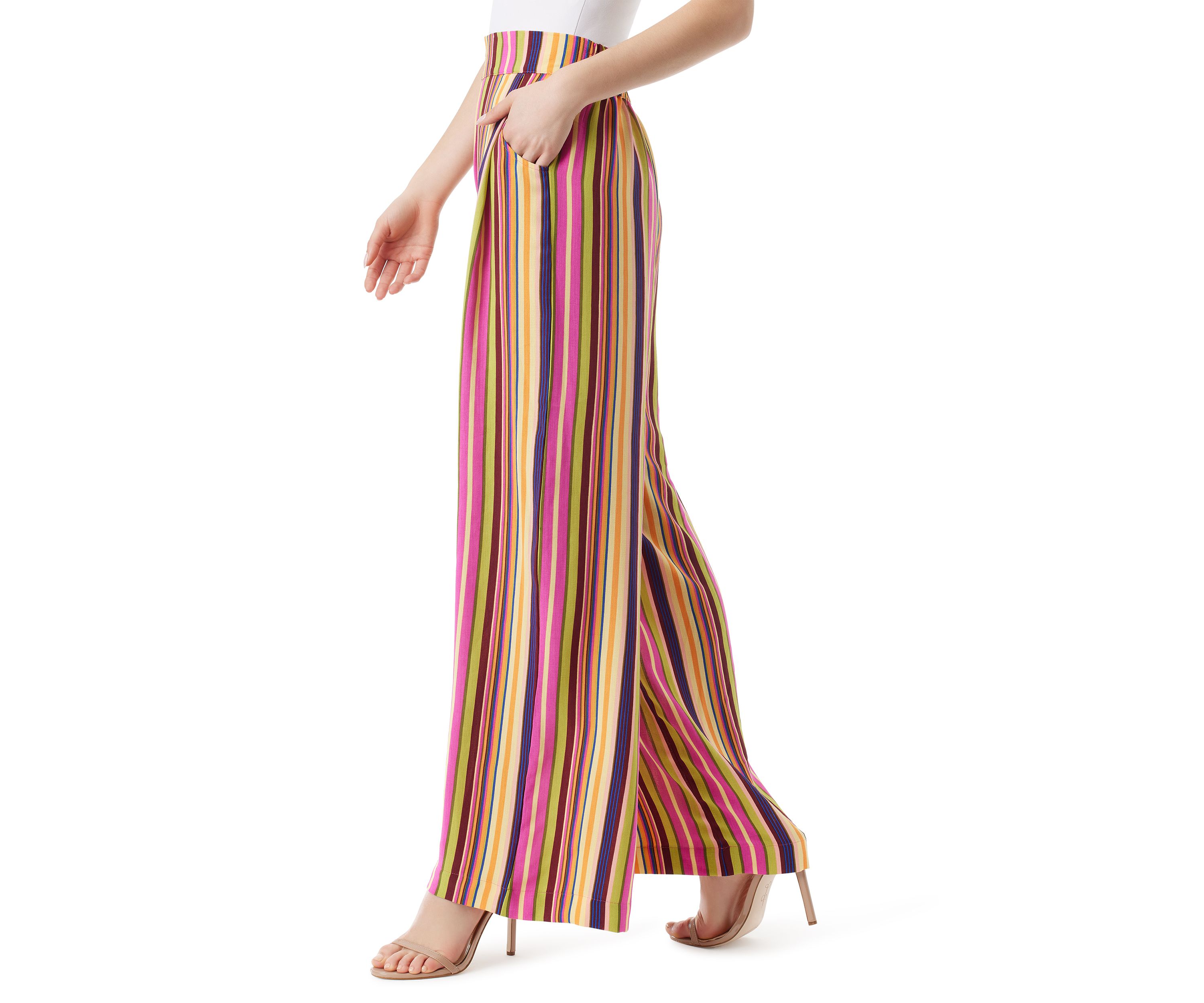 Winnie Printed Wide Leg Soft Pants