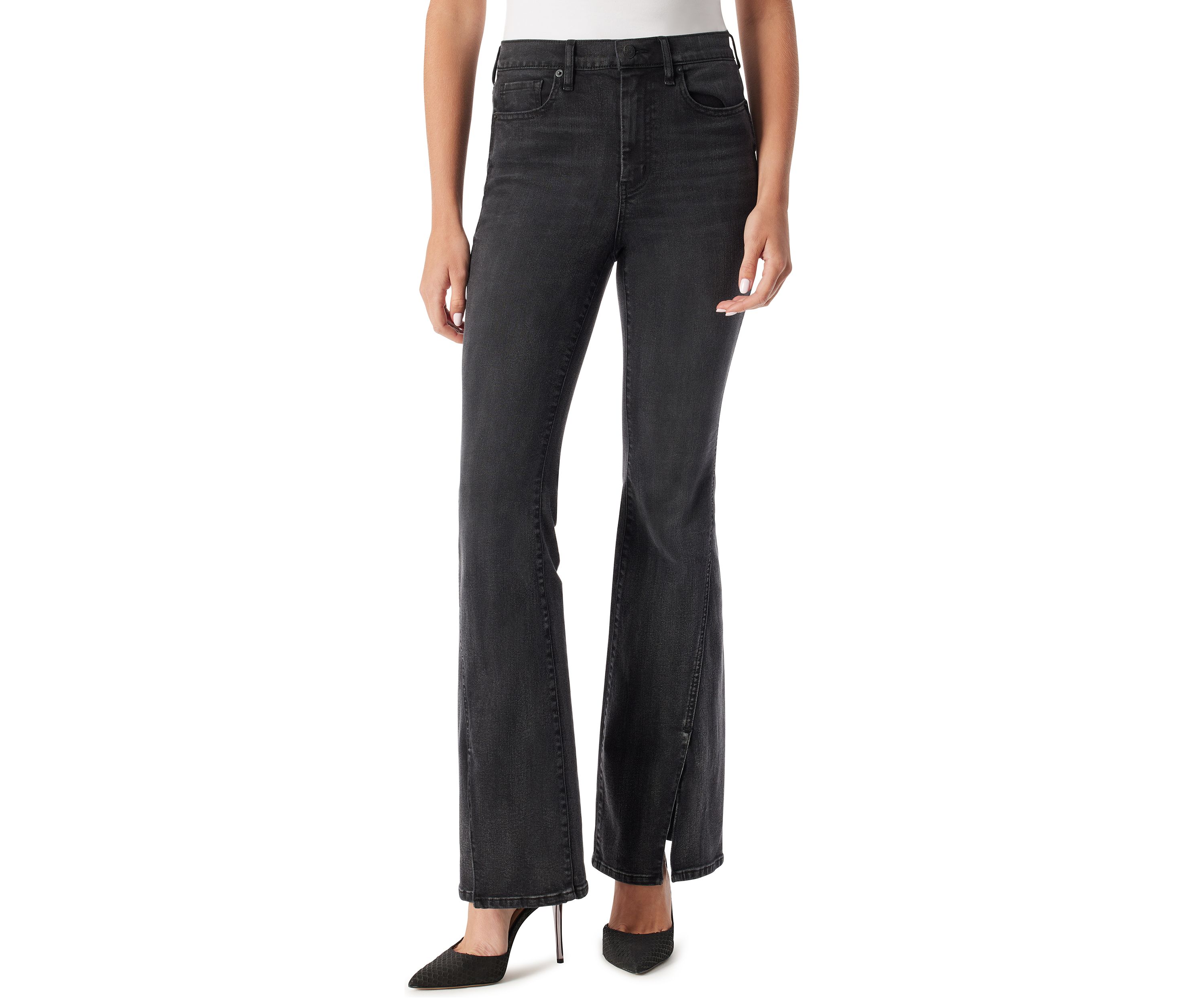 Womens Charmed Flare Jeans 