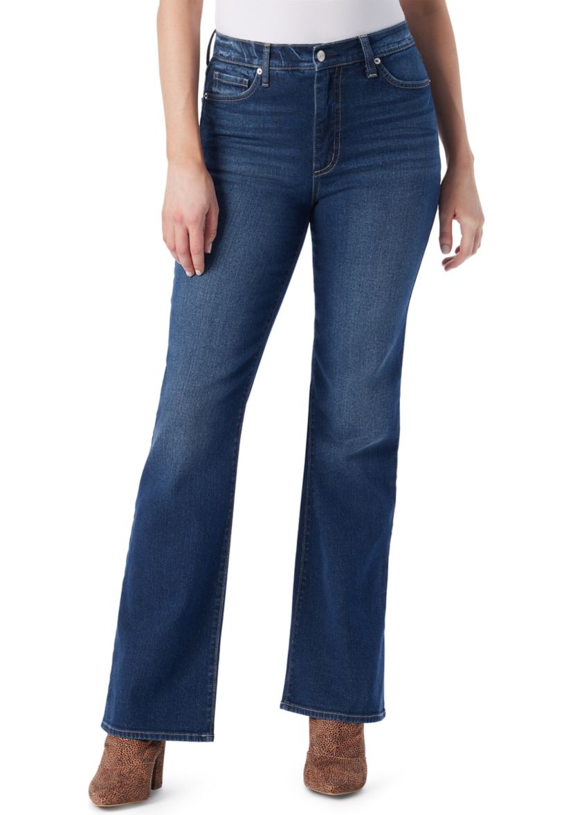 Embroidered Charmed Flare Jeans 