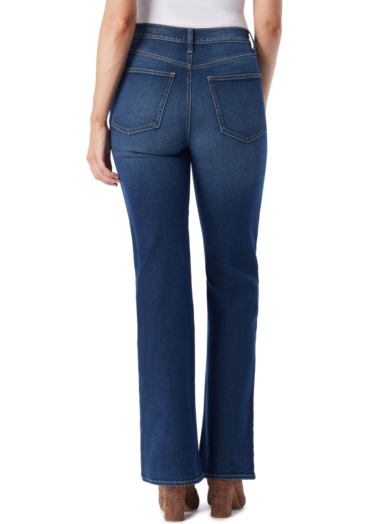 Embroidered Charmed Flare Jeans 