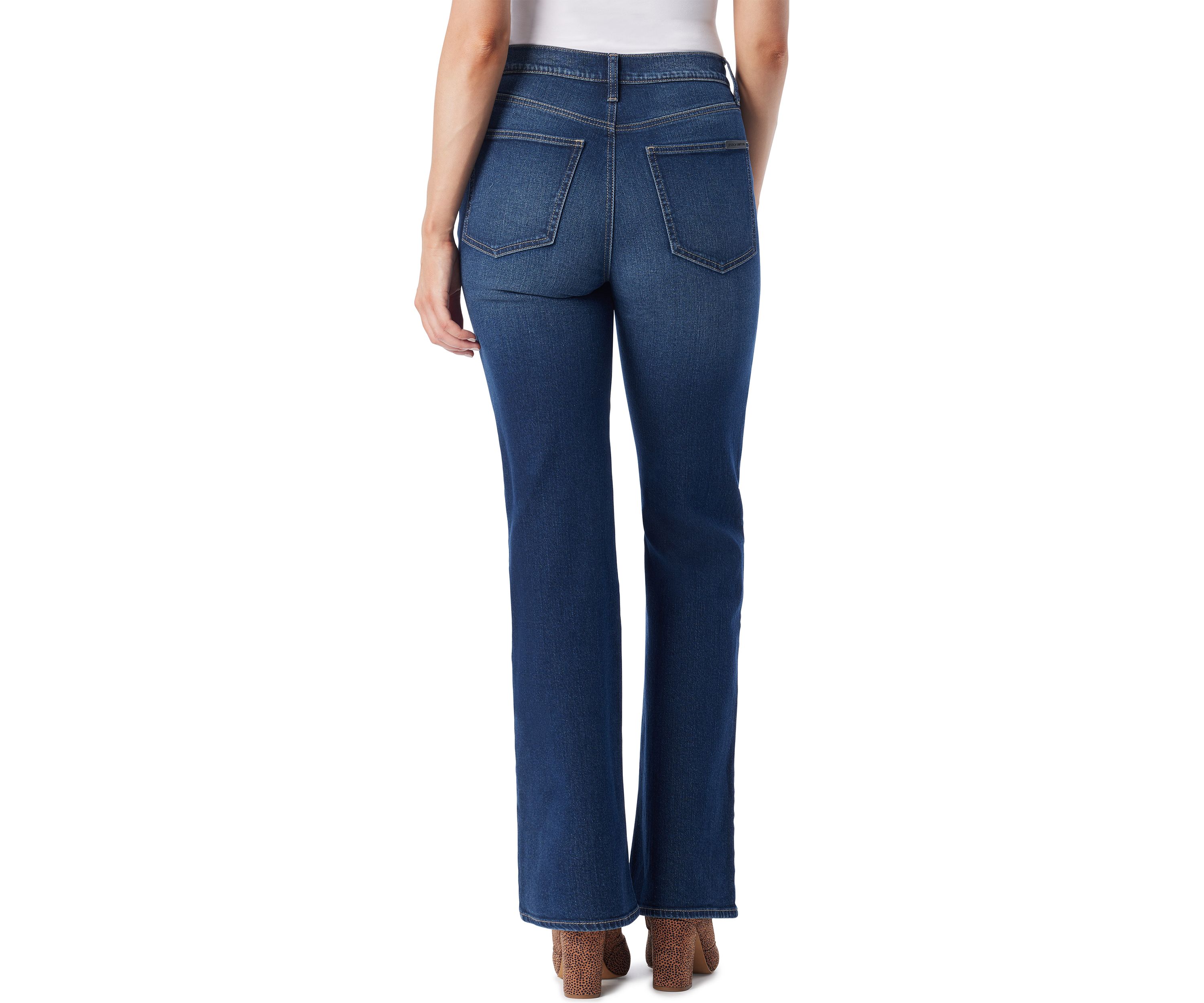 Embroidered Charmed Flare Jeans 