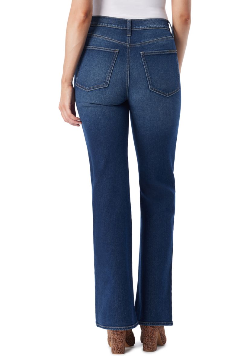 Embroidered Charmed Flare Jeans 
