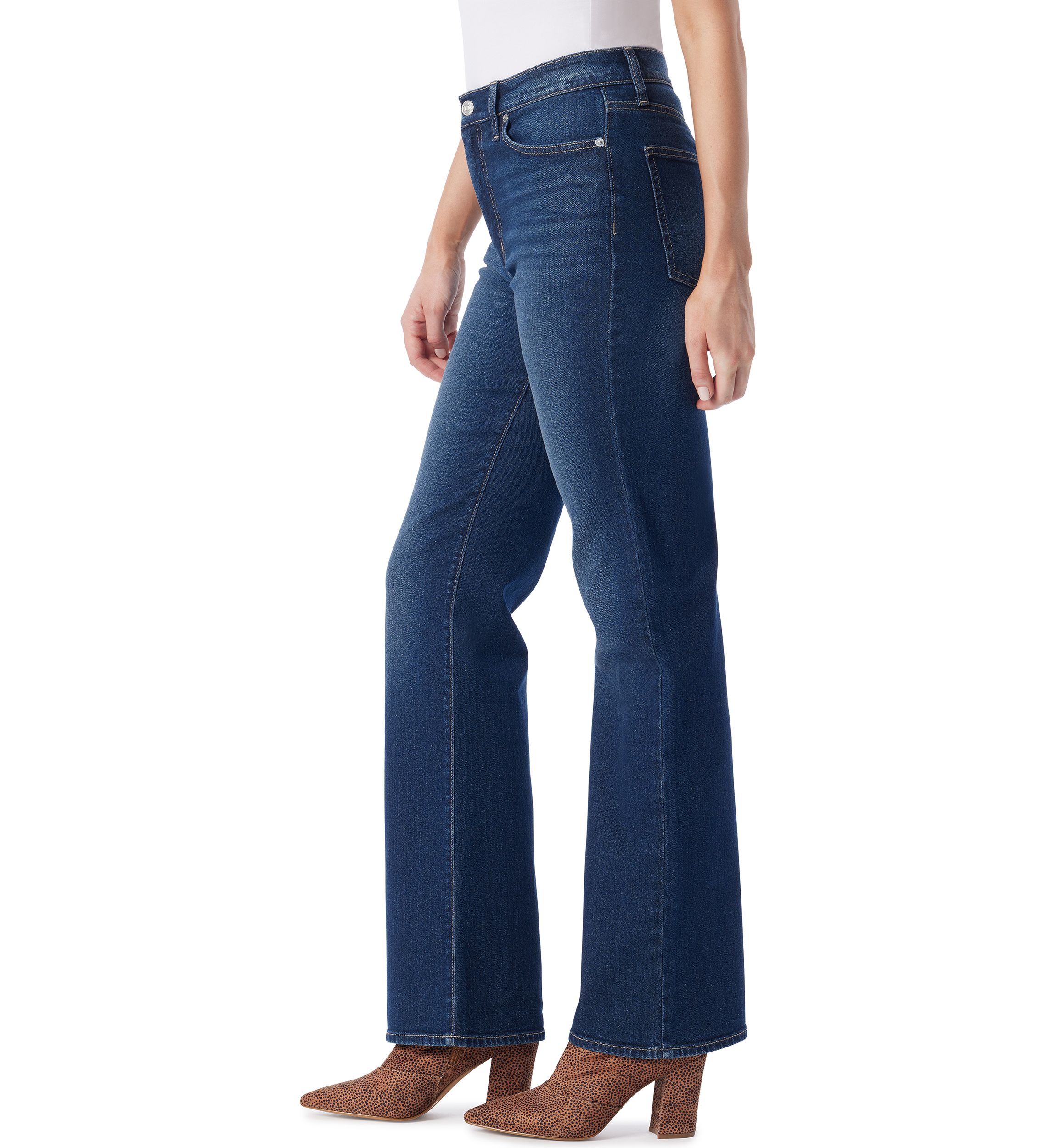 Embroidered Charmed Flare Jeans 