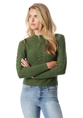 Jessica Simpson Women's Adena Sweater, Black, XS